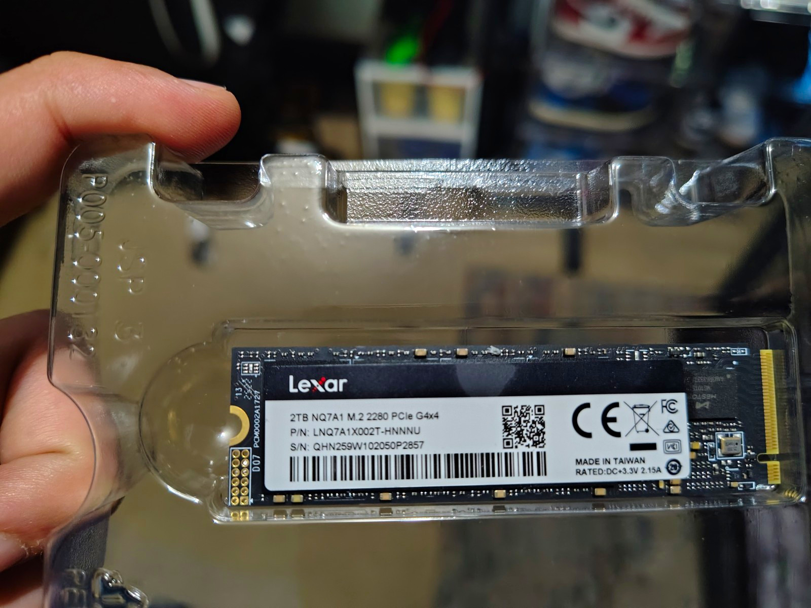 Lexar NQ7A1 2TB M.2 2280 PCIe Gen4x4 NVMe Internal SSD