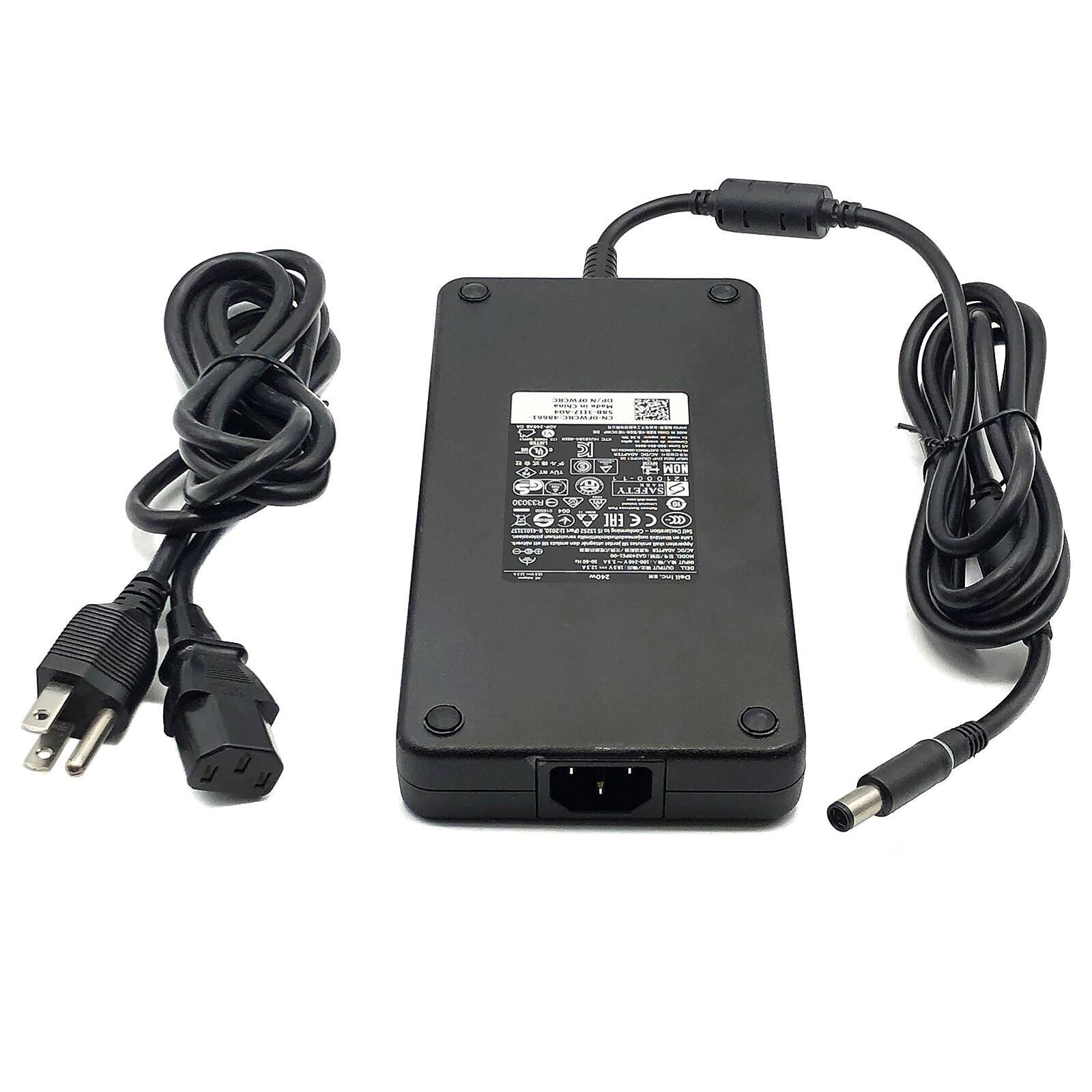 OEM DELL AC Adapter Charger 240W for Alienware M18x 18 R1 R2 R5 Laptops