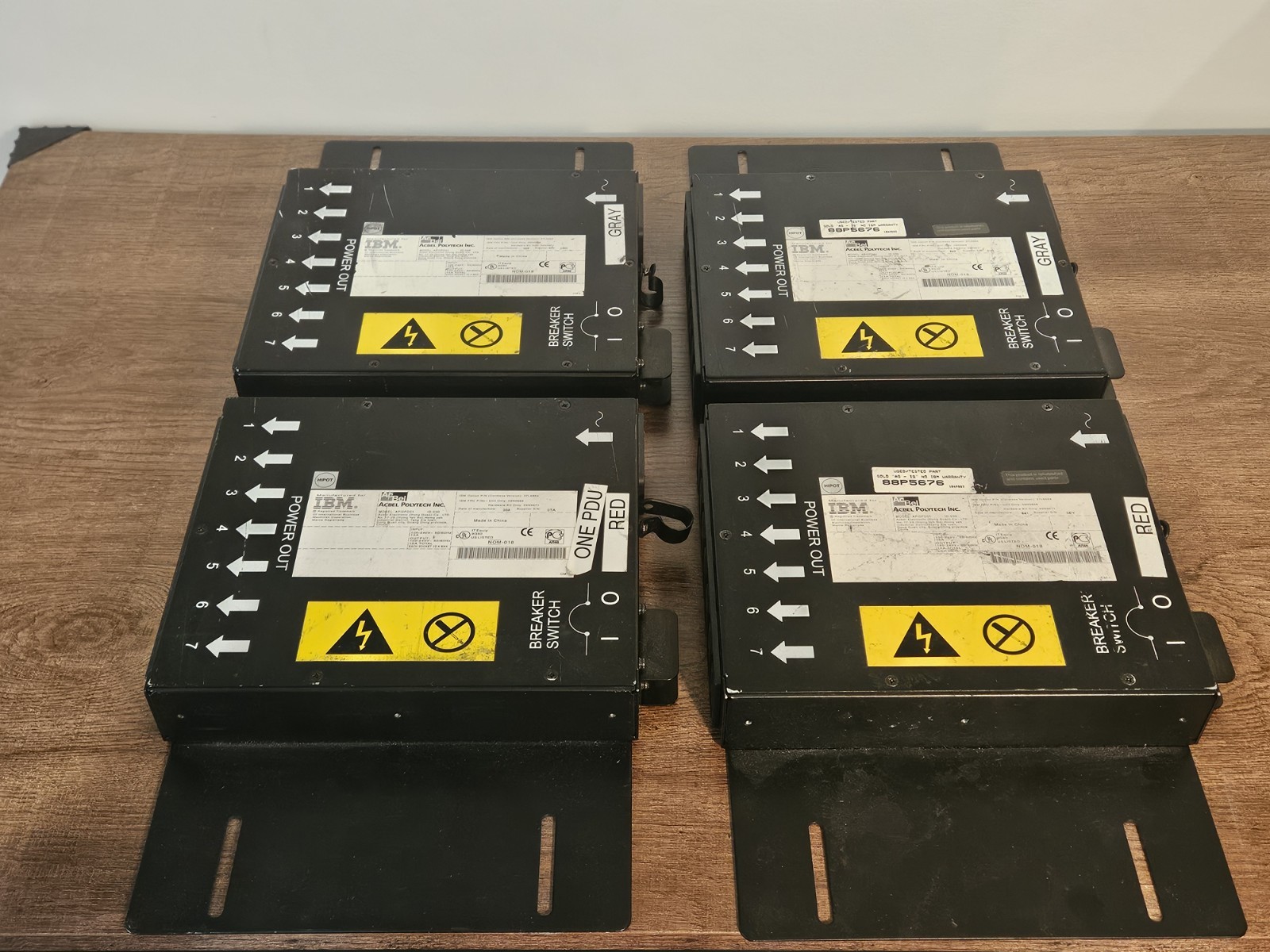 IBM 09N9668 37L6864 AcBel API0PD01 Power Breaker Switch PDU 2x Rack Mounted