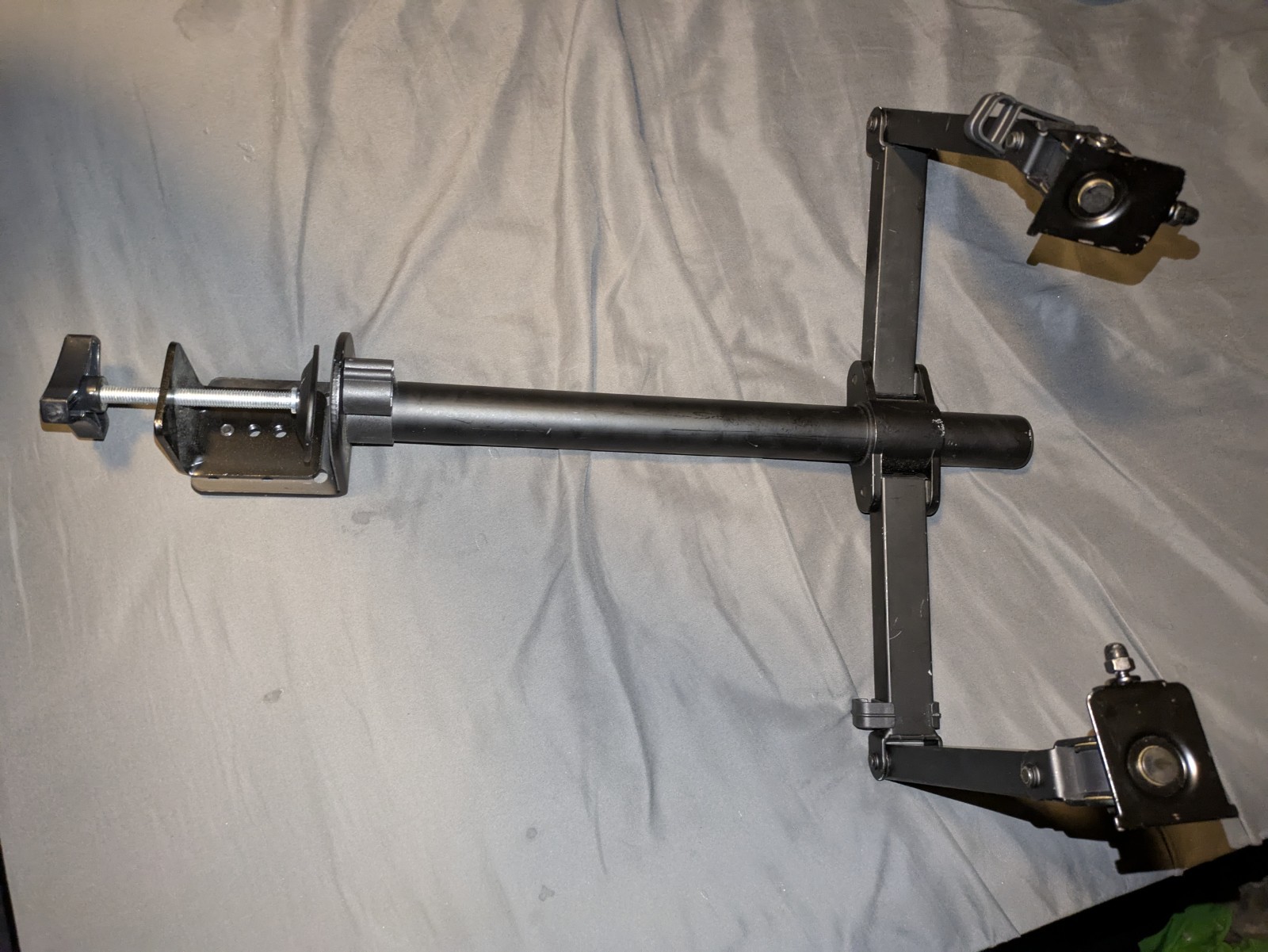 MonMount Dual LCD Monitor Stand Desk Clamp