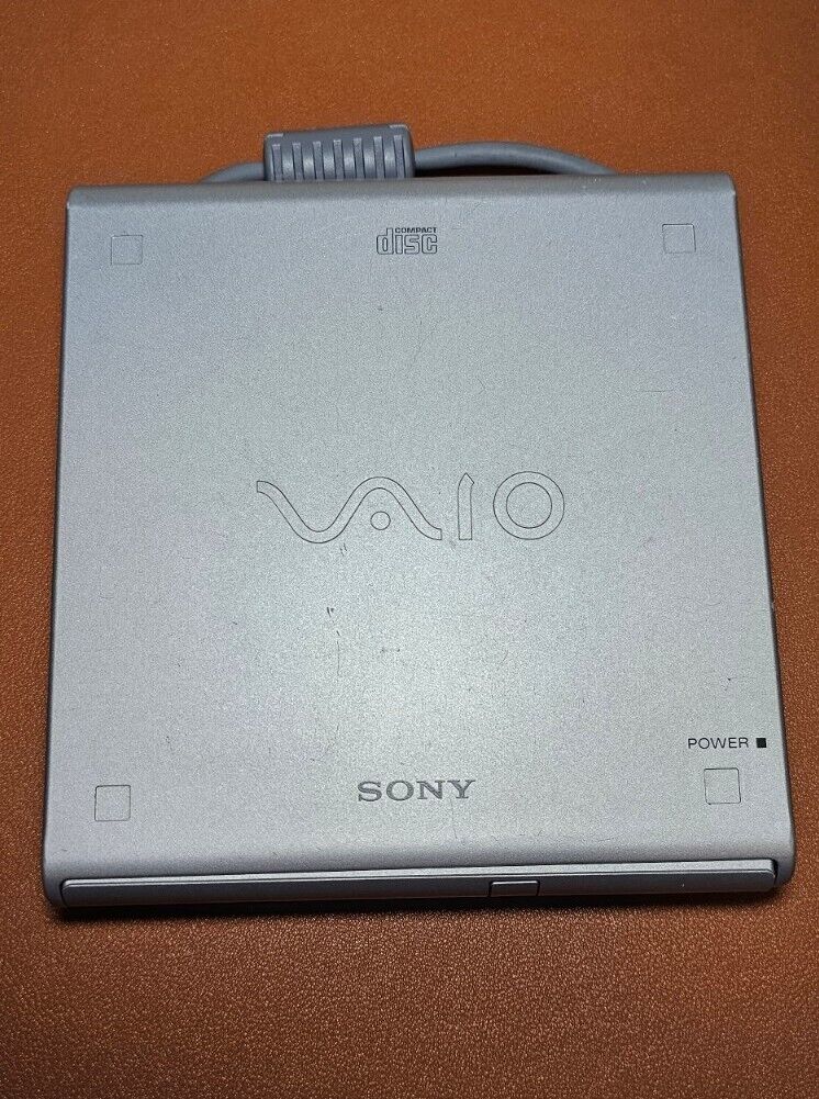 SONY VAIO PCGA-CD51 External Portable CD-ROM Player (PCGA-CD51) NOT Tested