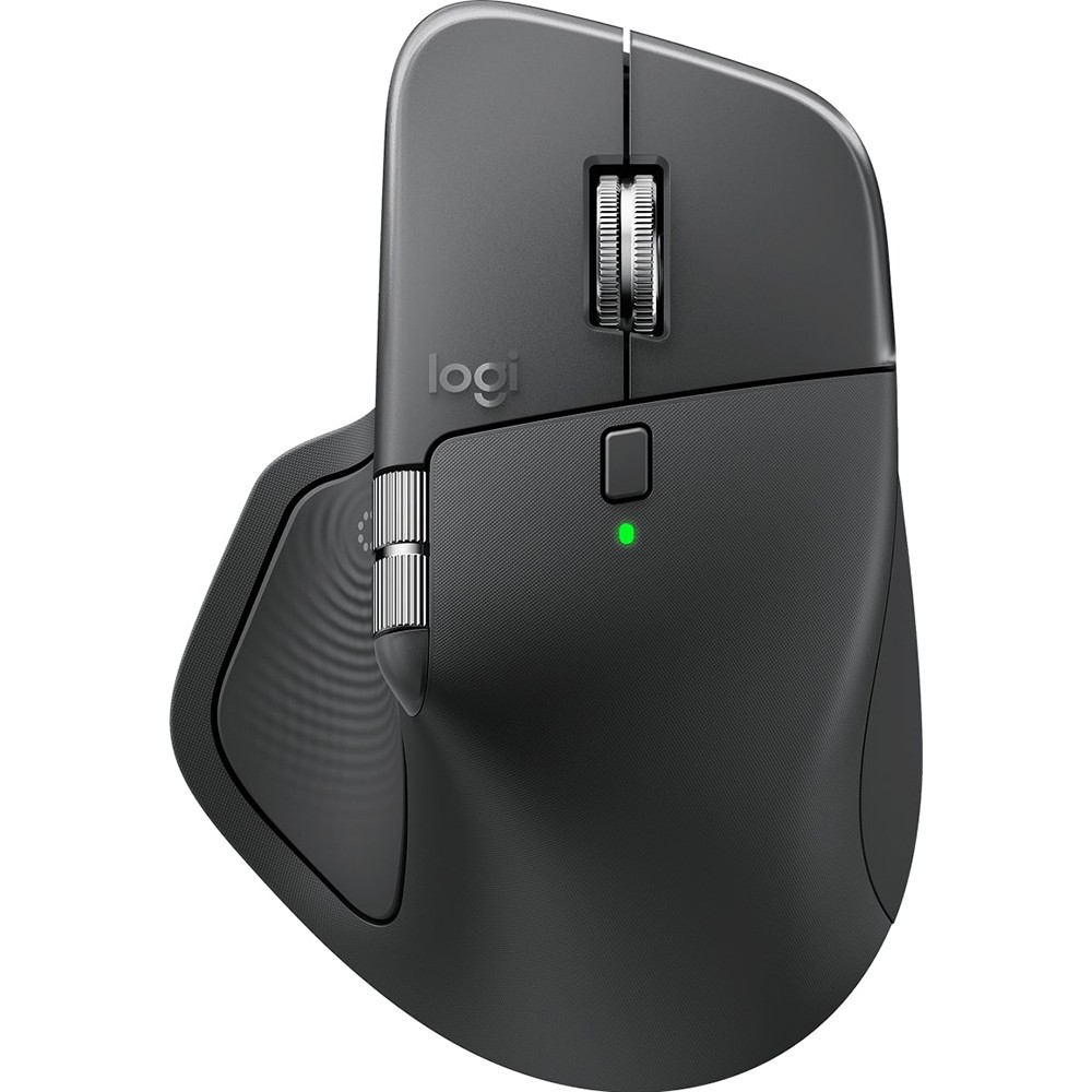 Logitech Core MX Master 4 Wireless Mouse for Business in Graphite - 910-007616