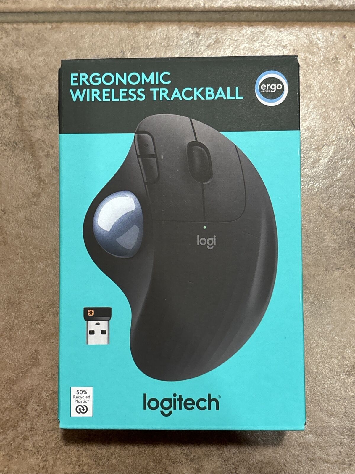 Logitech Wireless Ergonomic Trackball Mouse, 910-006610 Brand new and unopened
