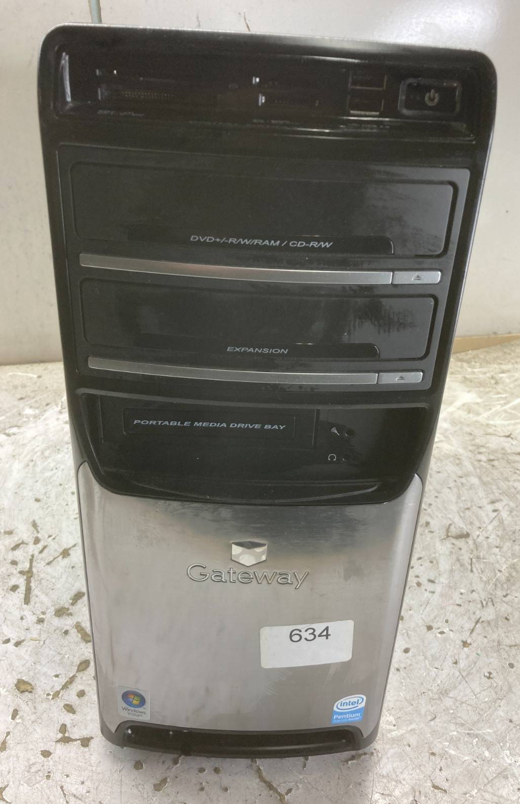 Gateway GT5625E Intel Pentium Dual E2140 1.66GHz 4GB NO HDD