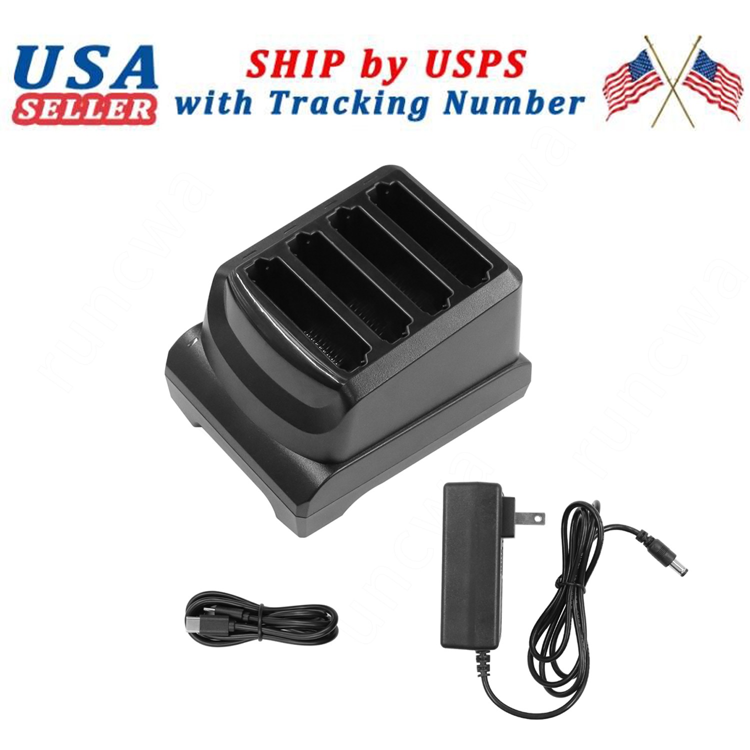 Battery Charger Cradle for Zebra TC53 TC58 TC73 TC78 BT-000442 BT-000442-0020