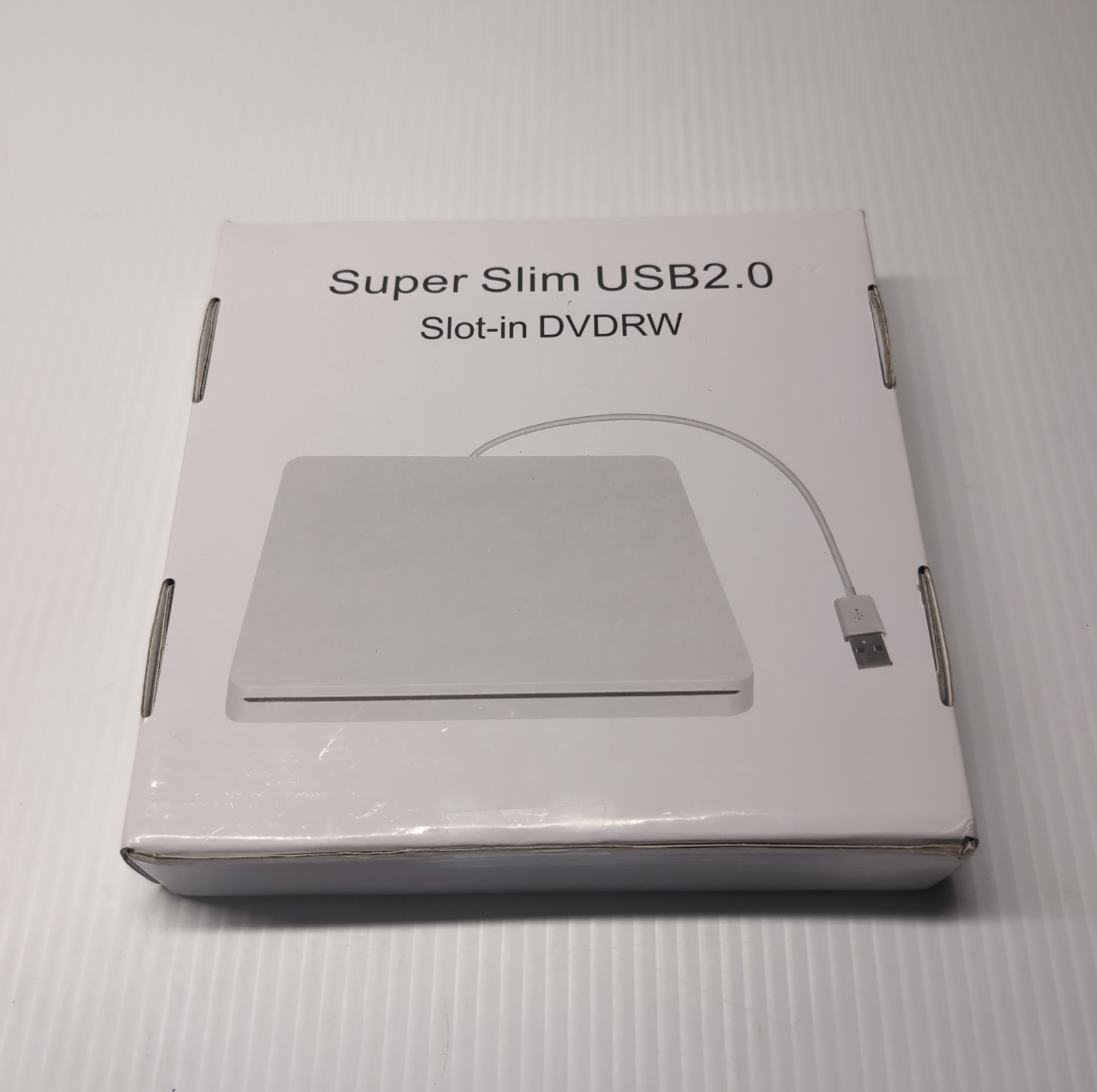 Super Slim USB 2.0 Slot-in DVDRW External for Mac or PC  Brand New