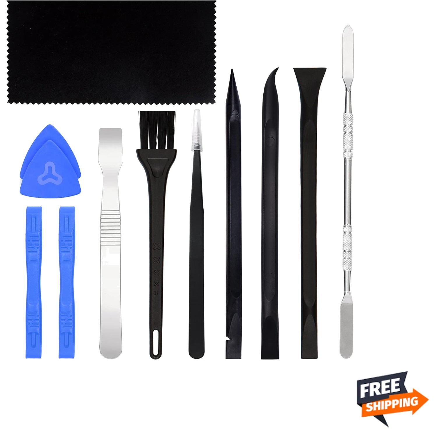 Electronics Spudger Pry Kit 12-Piece Plastic Metal Opening Tools iPhone