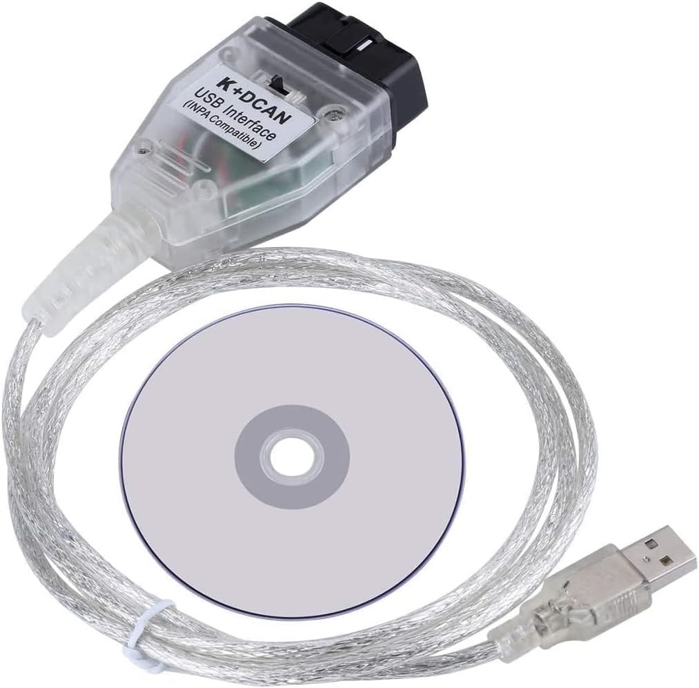 inpa k d can Cable k+ can ediabas USB obd2 kcan dcan Interface Switch OBDii for