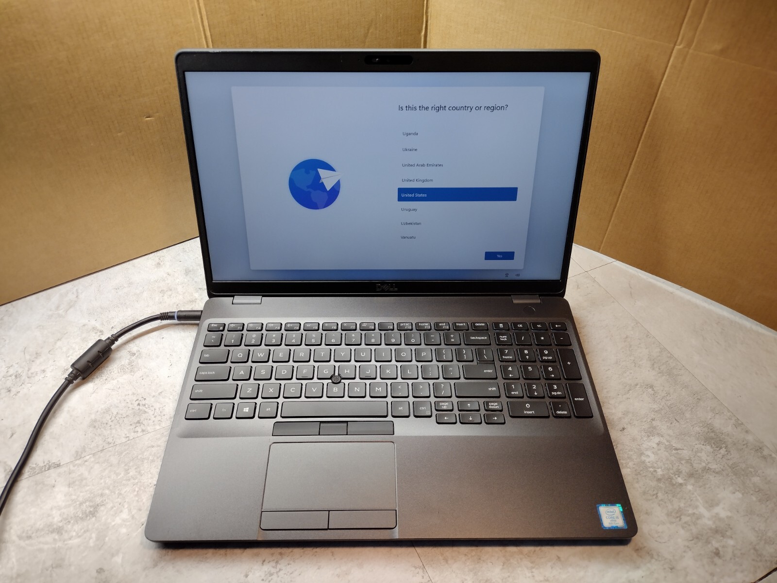 Dell Latitude 5500 15.6" Laptop Intel Core i5 4GB RAM 128GB SSD Windows 11