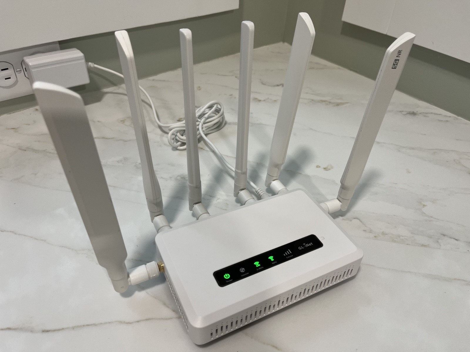 GL.iNet GL-X3000 (Spitz AX) Cellular Gateway 5G Router with Wi-Fi 6