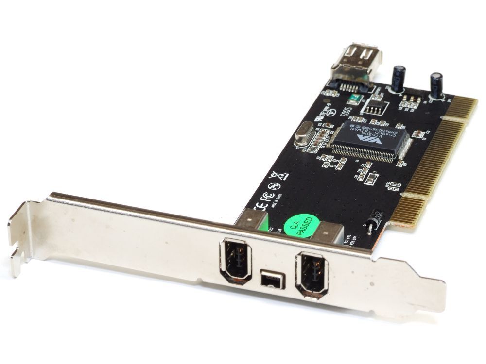 Hama 2 External +1 Internal +1 Mini Port IEEE1394 PCI PC Card/Card PCI-IOFWVIA