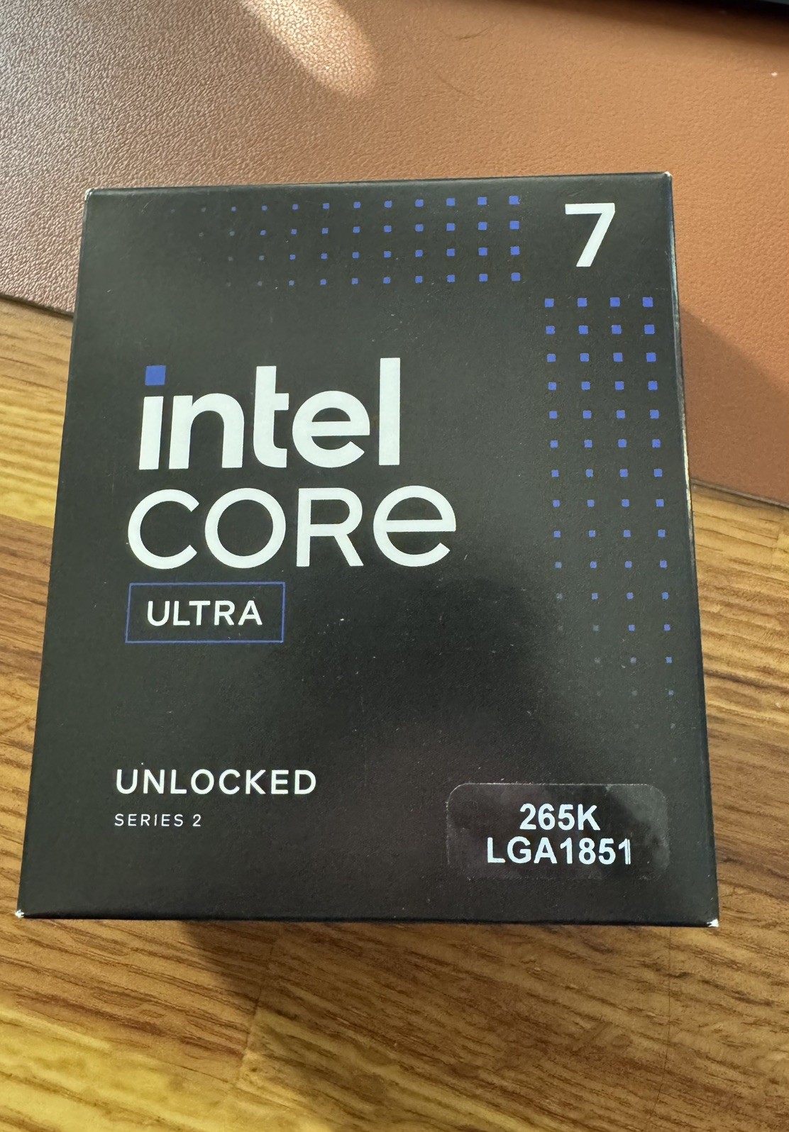 Intel Core Ultra 7 265K CPU Desktop Processor LGA 1851 20-Core - New