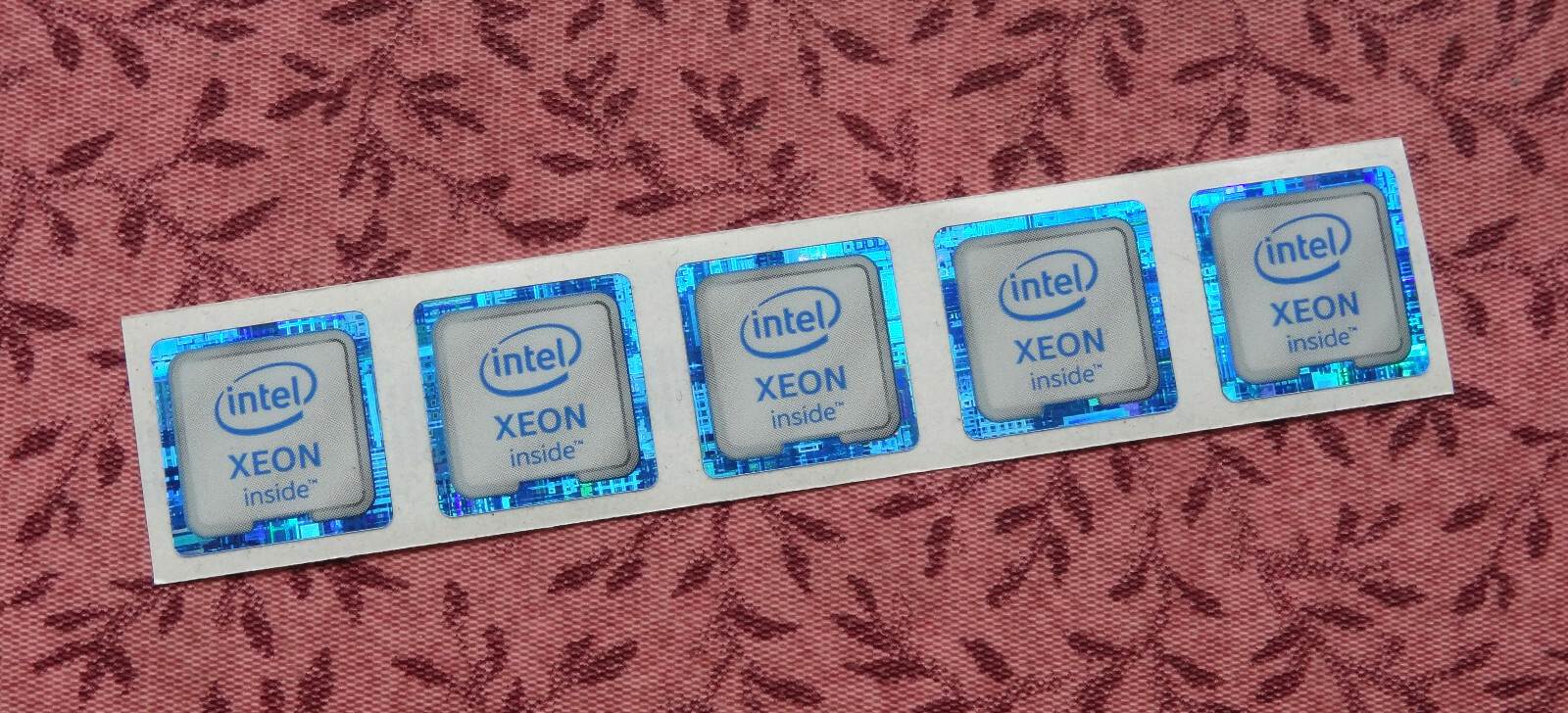 Lot of 50 Pcs Intel Xeon Inside Stickers 18 x 18mm 6th Gen Skylake Badges 