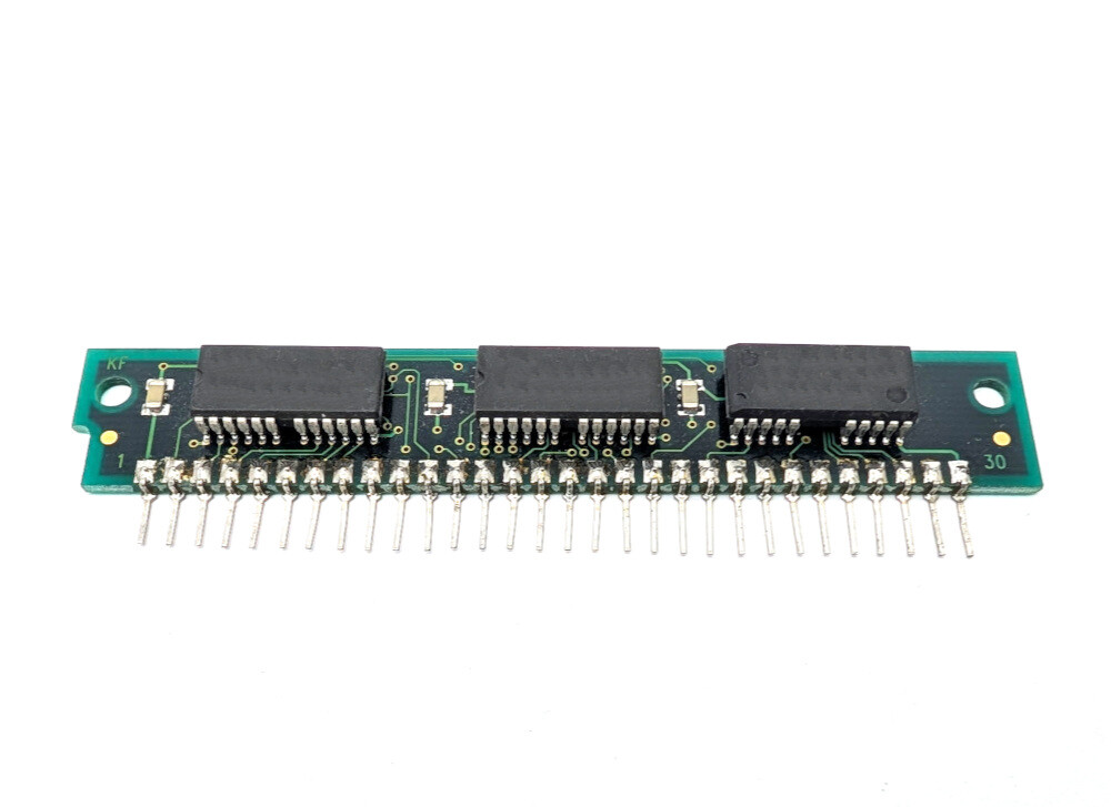 Vitelic V104AJ9S80 256KB 30-Pin Sipp Memory Fpm RAM 256Kx9 3 Chip Parity 80ns