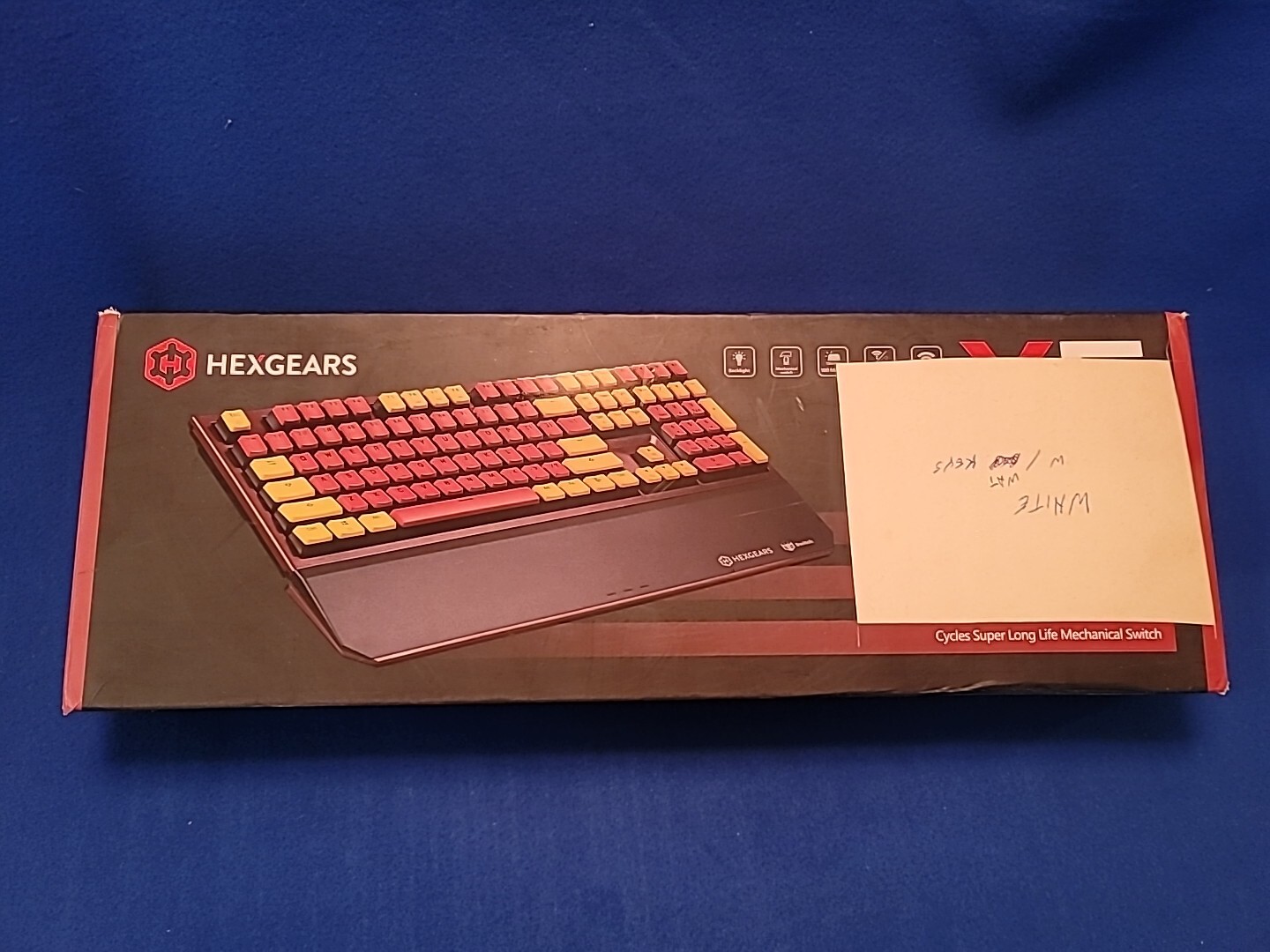 Hexgears X5 Wireless Mechanical Keyboard with Kailh BoxSwitch Computer Keyboard