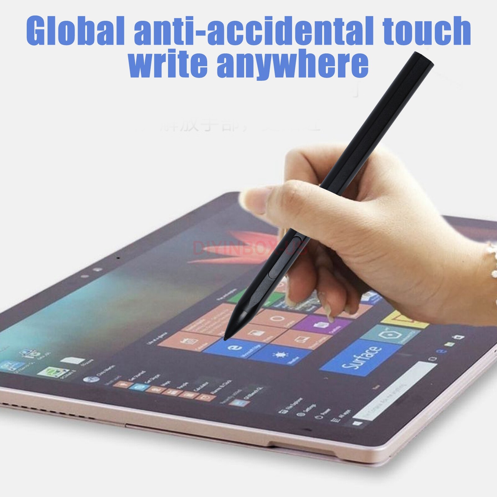 For Microsoft Surface Pro 7/6/5/4 Active Stylus Magnetic Smart Rechargeable Pen