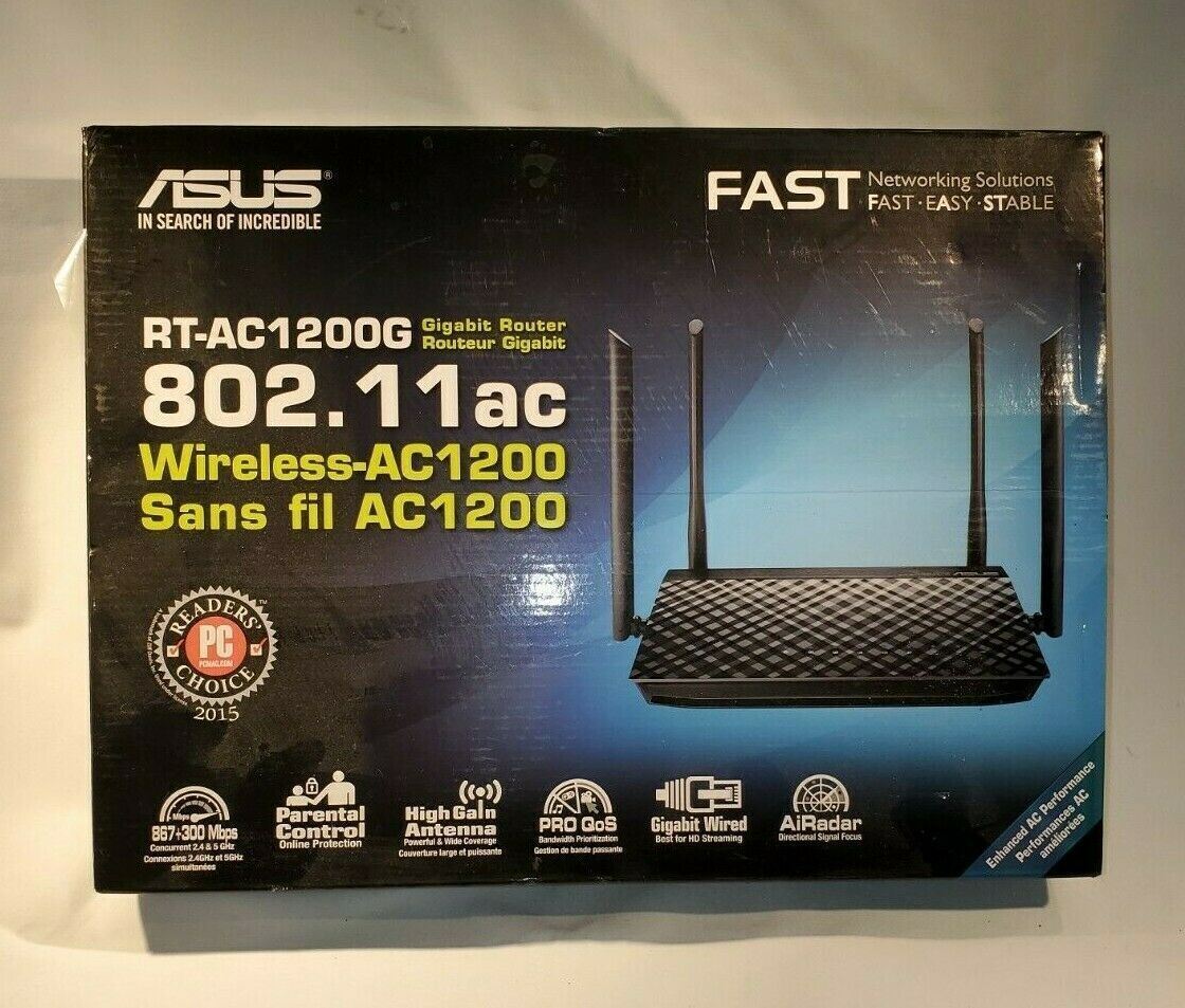 Asus IEEE 802.11ac Ethernet Wireless Router RT AC1200G