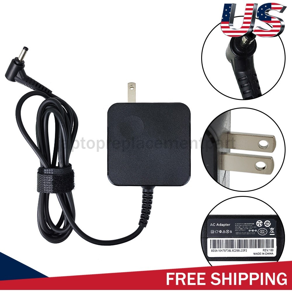 For Lenovo IdeaPad 710s-13ISK ISE 45W 2.25A  ADL45WCC Laptop Charger AC Power