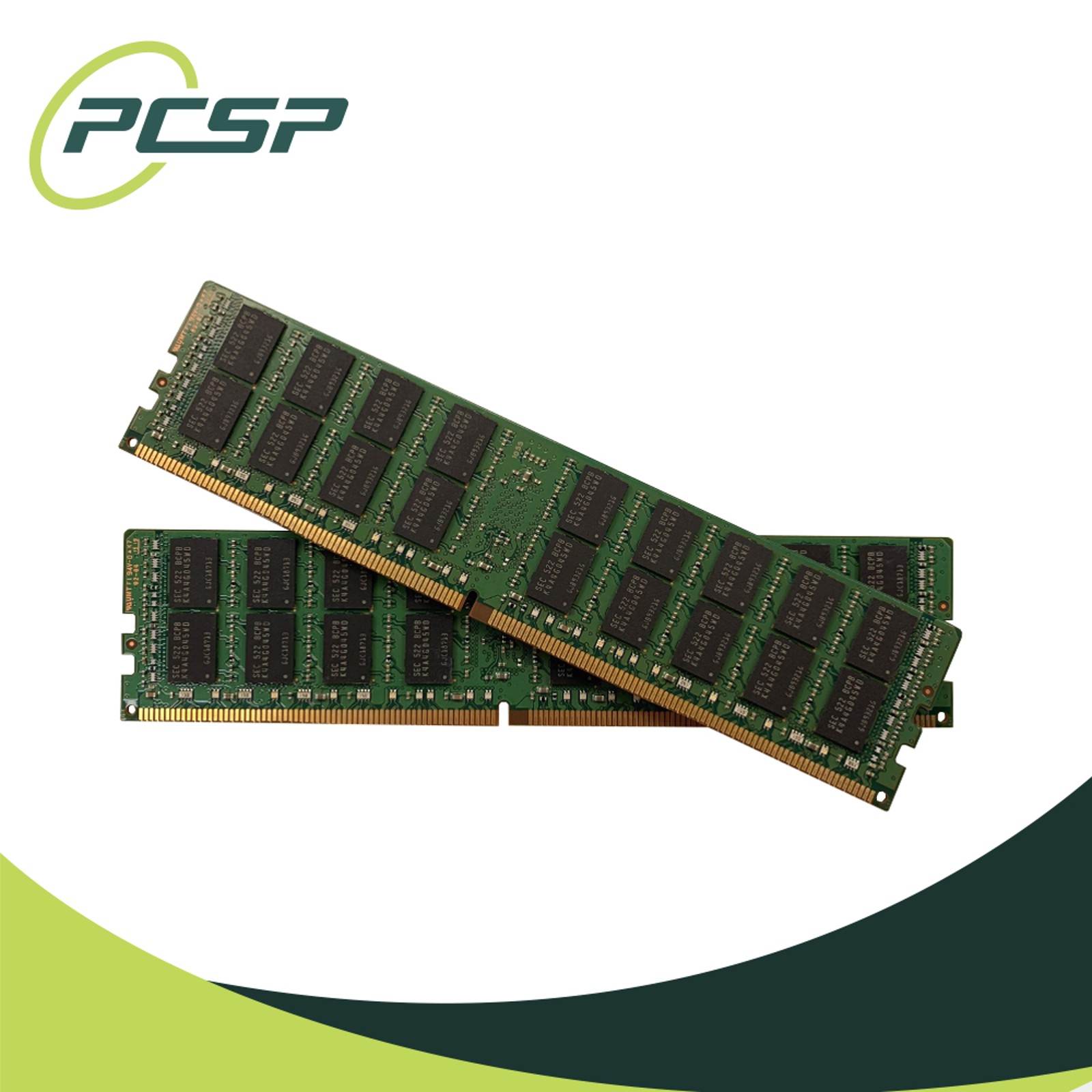 16GB RAM Kit Lot of 2 Micron 8GB PC4-2666V-R 1Rx8 MTA9ASF1G72PZ-2G6