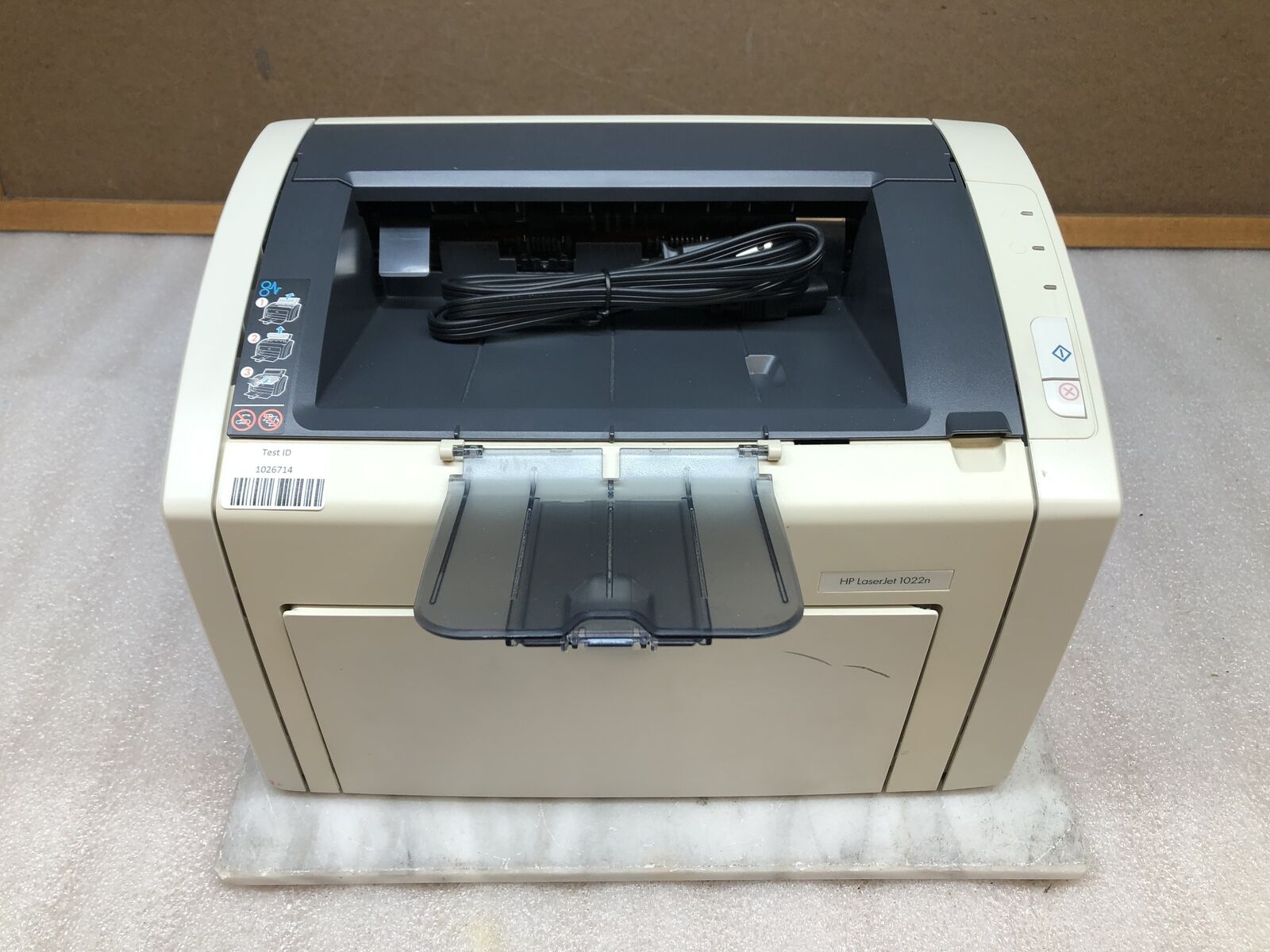 HP LaserJet 1022n Standard Monochrome Laser Printer with TONER, 62K Pgs TESTED