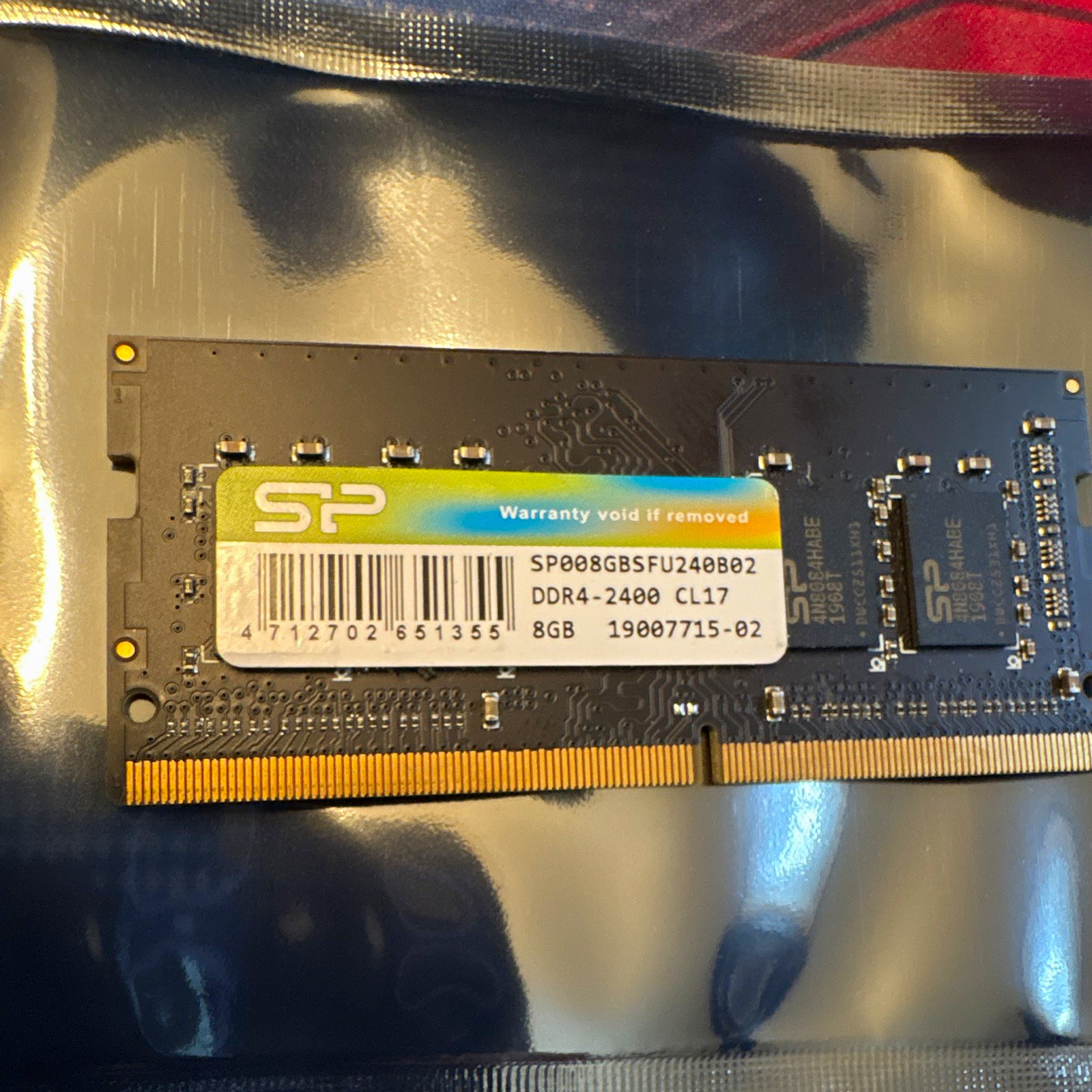 Silicon Power 8GB DDR4 SO-DIMM PC4-19200 260-Pin SP008GBSFU240B02