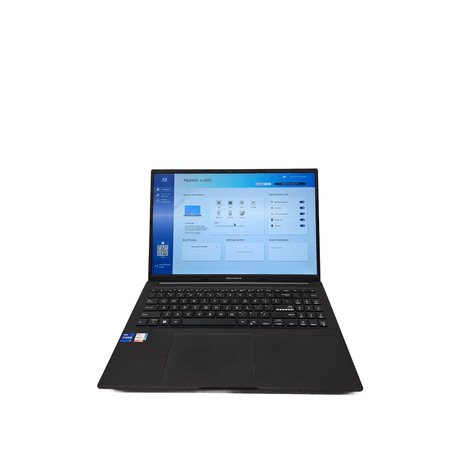 Asus Vivobook ASUS X1605ZA F1605ZA Core i7 1255U 16 GB 512 GB , Windows 11 Home