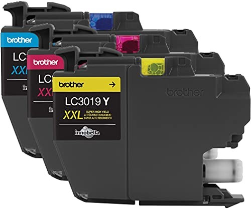 Brother Printer LC30193PK Super High Yield XXL 3 Pack Ink Cartridges