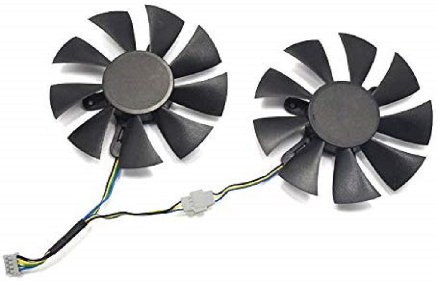 85mm Zotac GTX1070 MINI Dual Fan Replacement 42mm 4Pin GFY09010E12SPA 0.5A R219