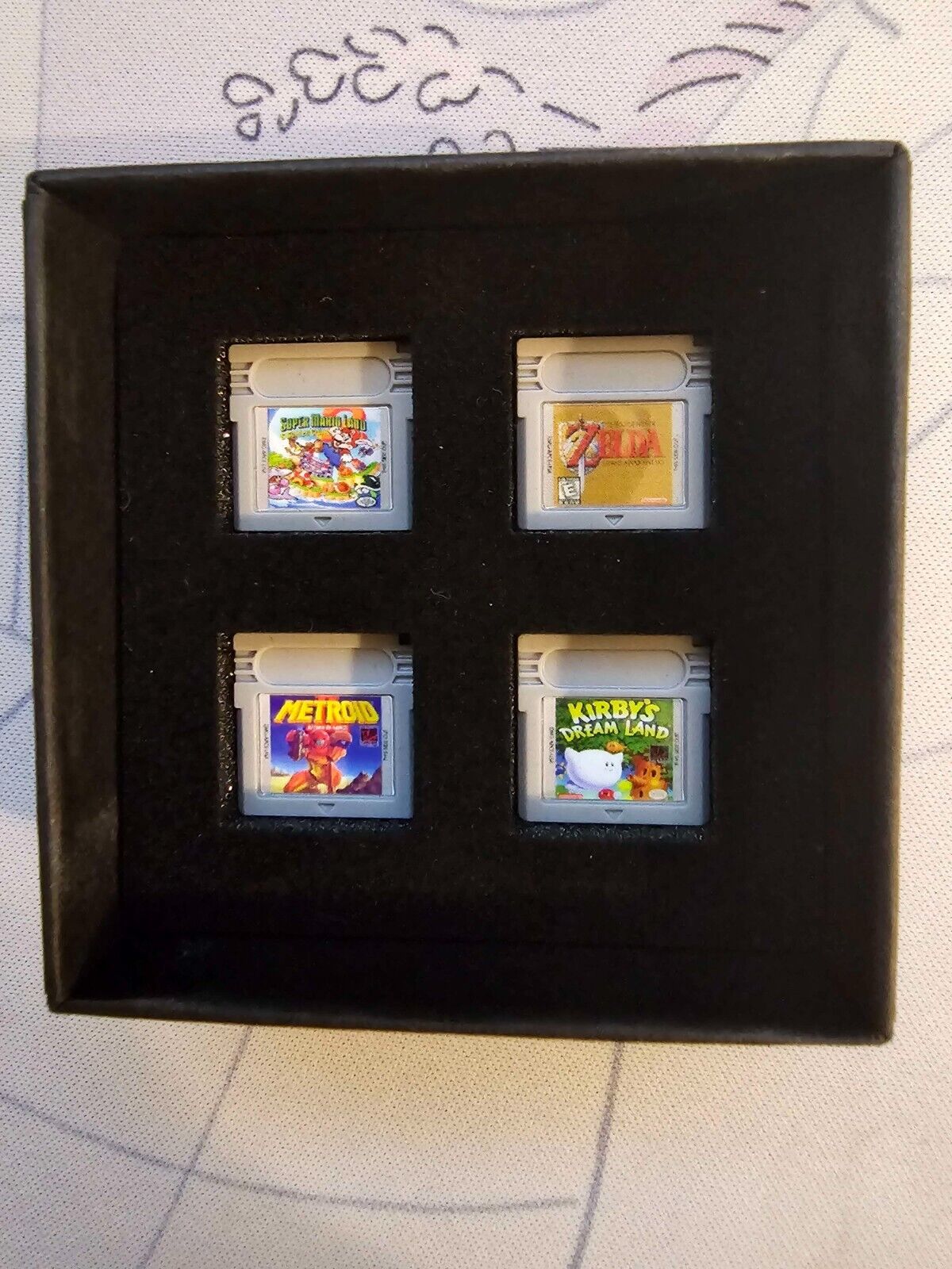 Blue Bomber Fox Gameboy Keycap Artisans (Mario Land 2, Zelda, Metroid, Kirby)