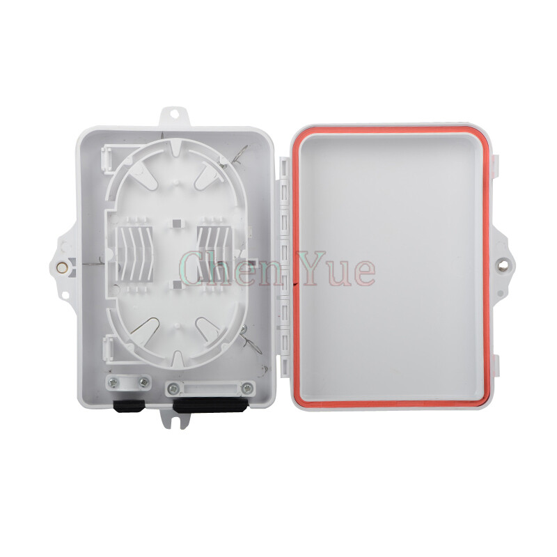 1x4 FTTH PLC Fiber Splitter 6 Cores Fiber Optic Terminal Box Distribution Box