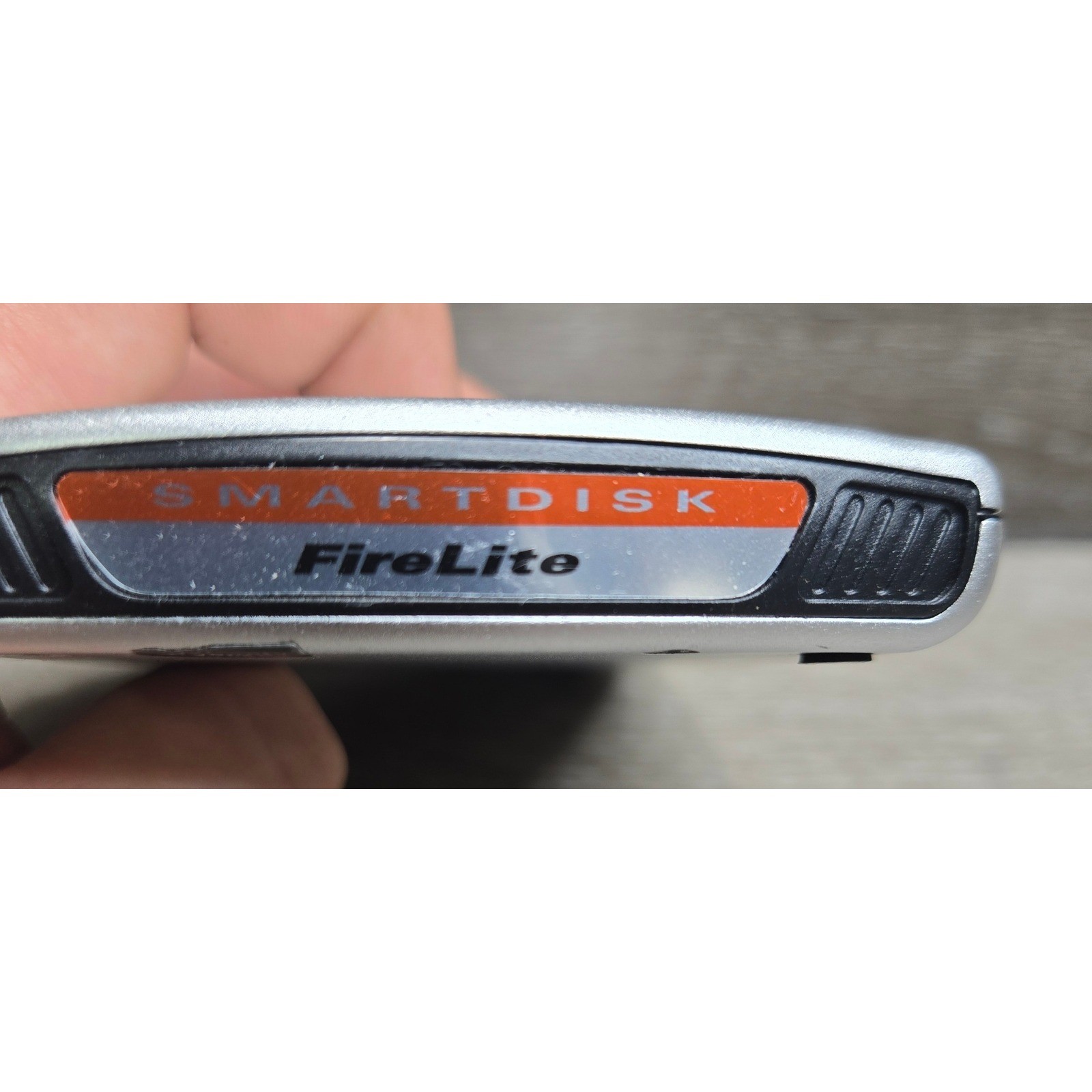 SmartDisk FireLite FWFL250 External Hard Drive Silver Portable Storage Disk