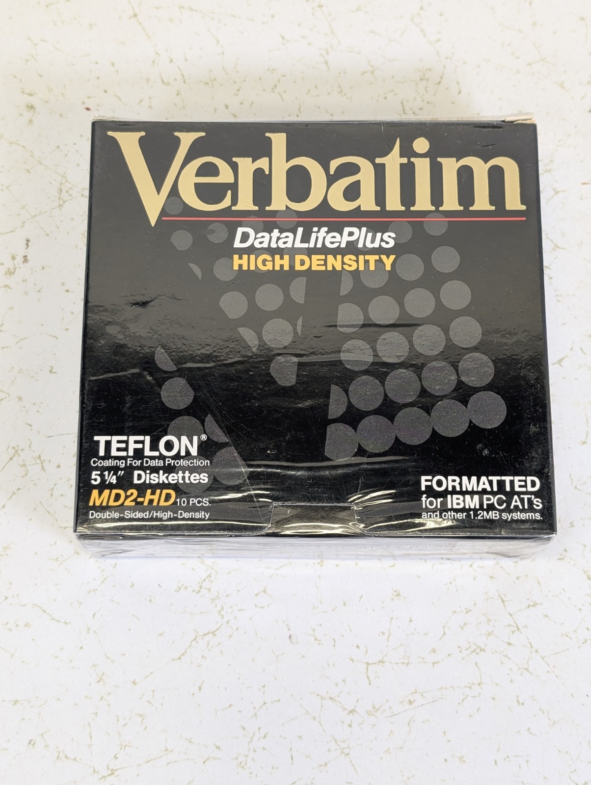  Pcs Verbatim MD2-D DataLife Double Sided 5 1/4" Diskettes NEW Sealed