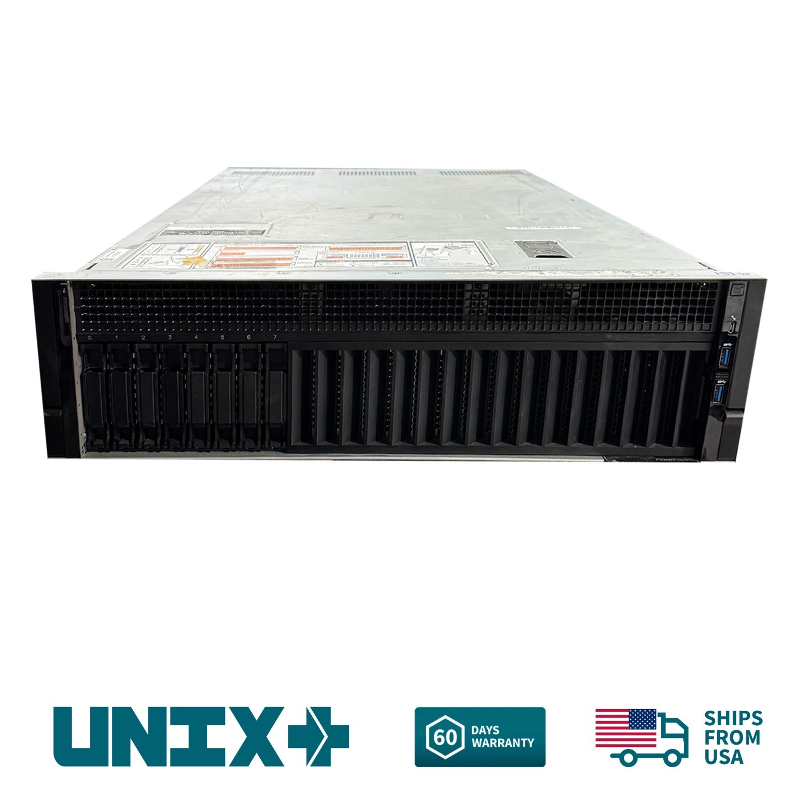 Dell EMC PowerProtect DD9900 Storage Array 3U 8SFF HBA330 Dual PSU Appliance