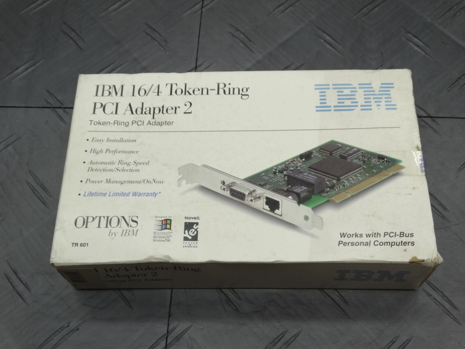 IBM Auto 16/4 Token Ring PCI Adapter 2 New Sealed 34L0601