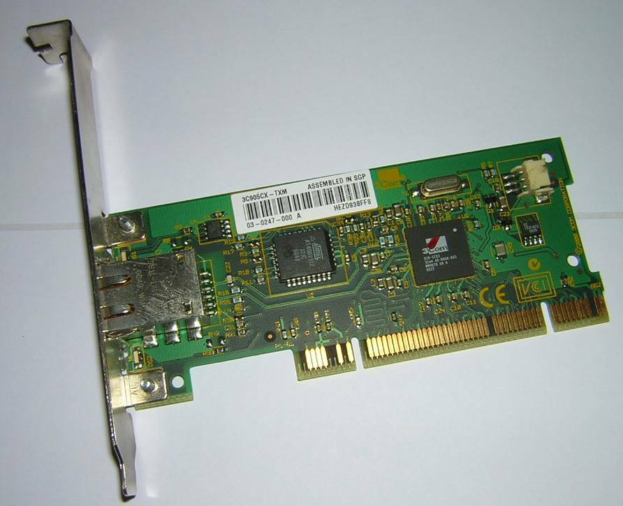 3Com 10/100 Fast EtherLink XL Ethernet LAN PCI Card 3C905CX-TXM
