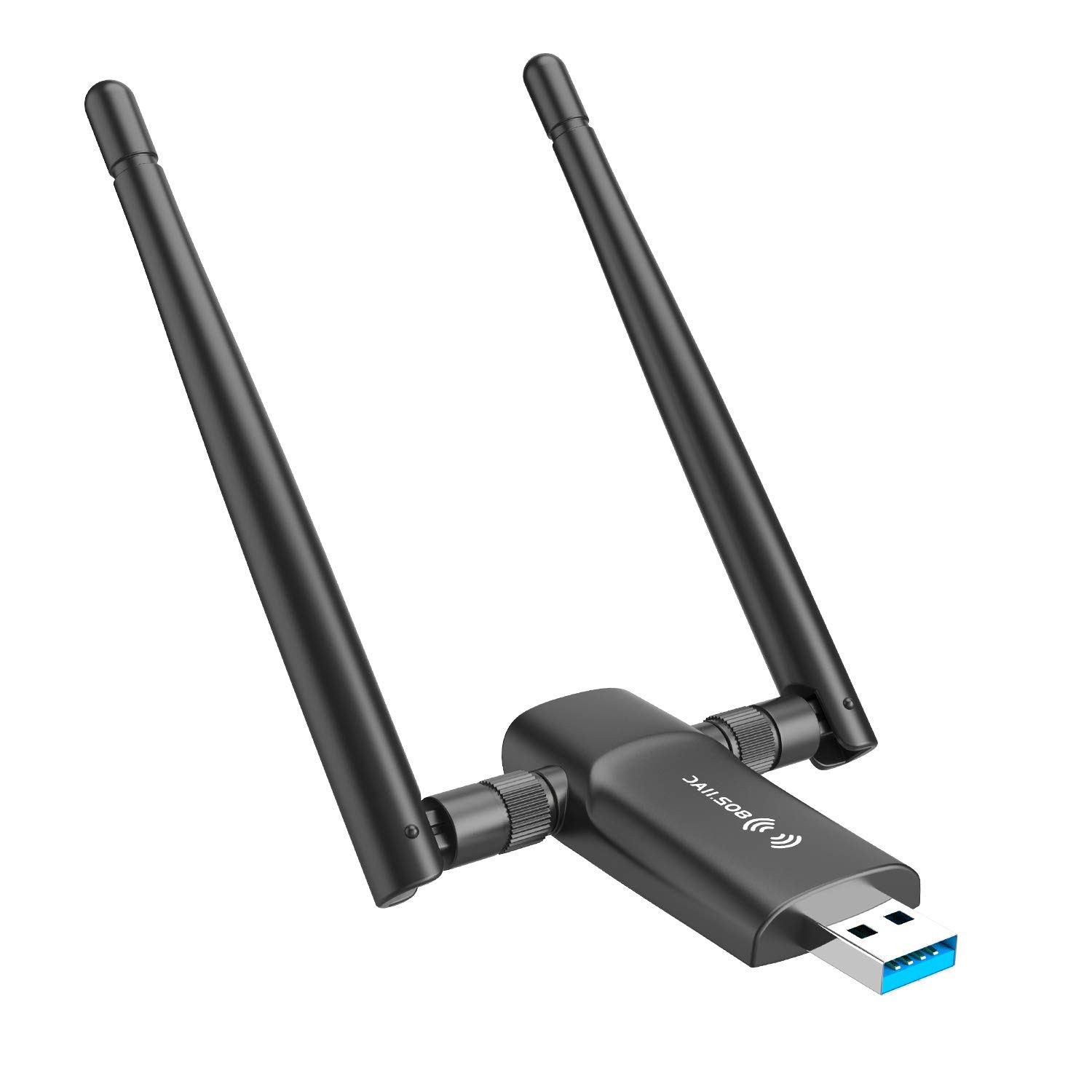 Wireless USB WiFi Adapter for PC  1300Mbps Dual 5Dbi Antennas 5G/2.4G WiFi Ad...