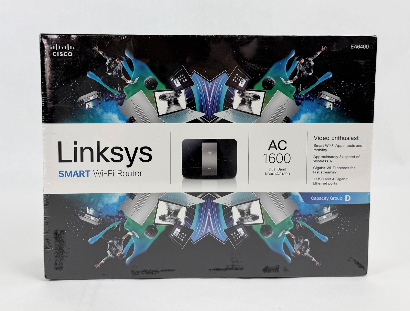 Linksys AC1600 802.11ac Smart Wi-Fi Router EA6400