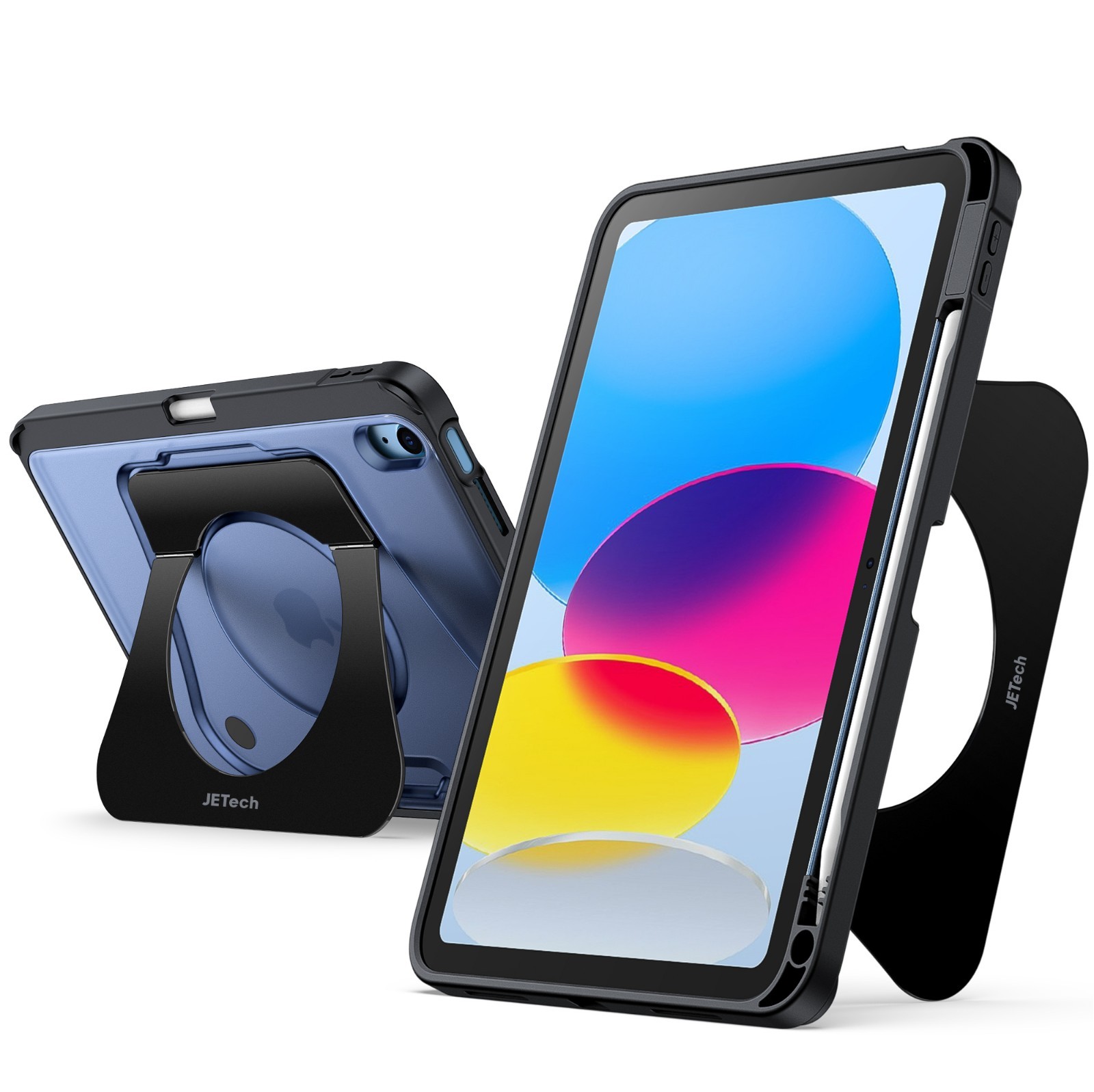 Kickstand Case for iPad (A16) 11th/10th Generation, Adjustable Multi-Angle Stand