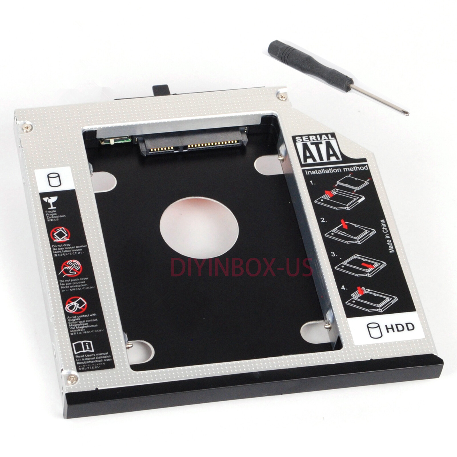 Ultrabay III 3 2nd Hdd Caddy For Lenovo ThinkPad T420 T520 W520 T420i SATA 3.0