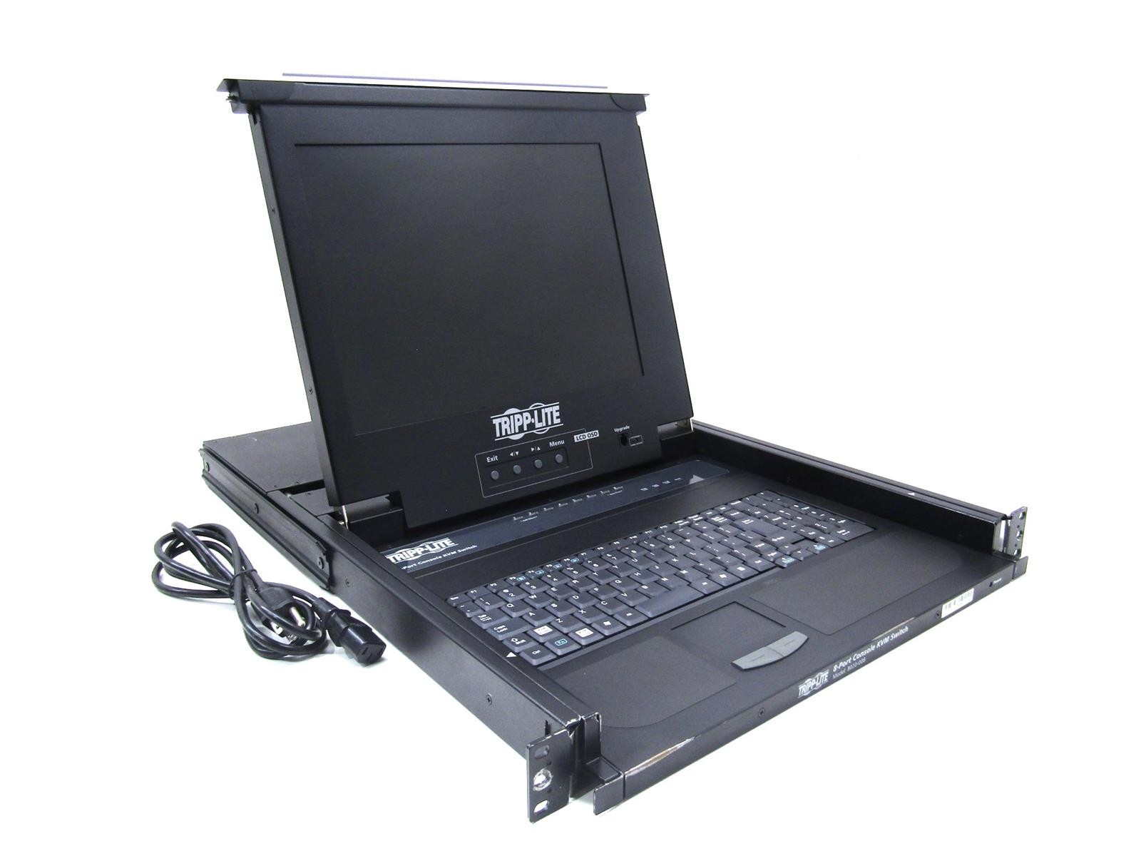Tripp-Lite B020-008-17 8-Port 17" KVM Console