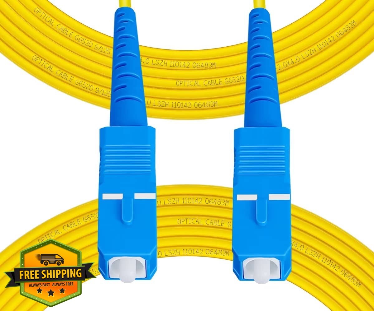 Fibergaga OS2 SC/SC Simplex 50M Patch Cable