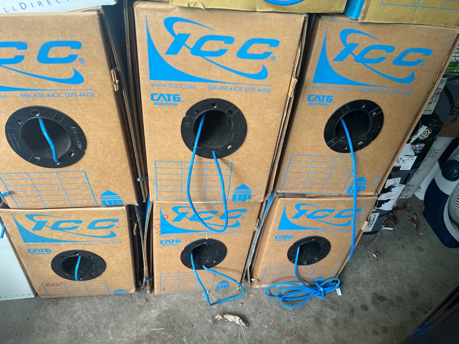 icc cat 6 cable plenum