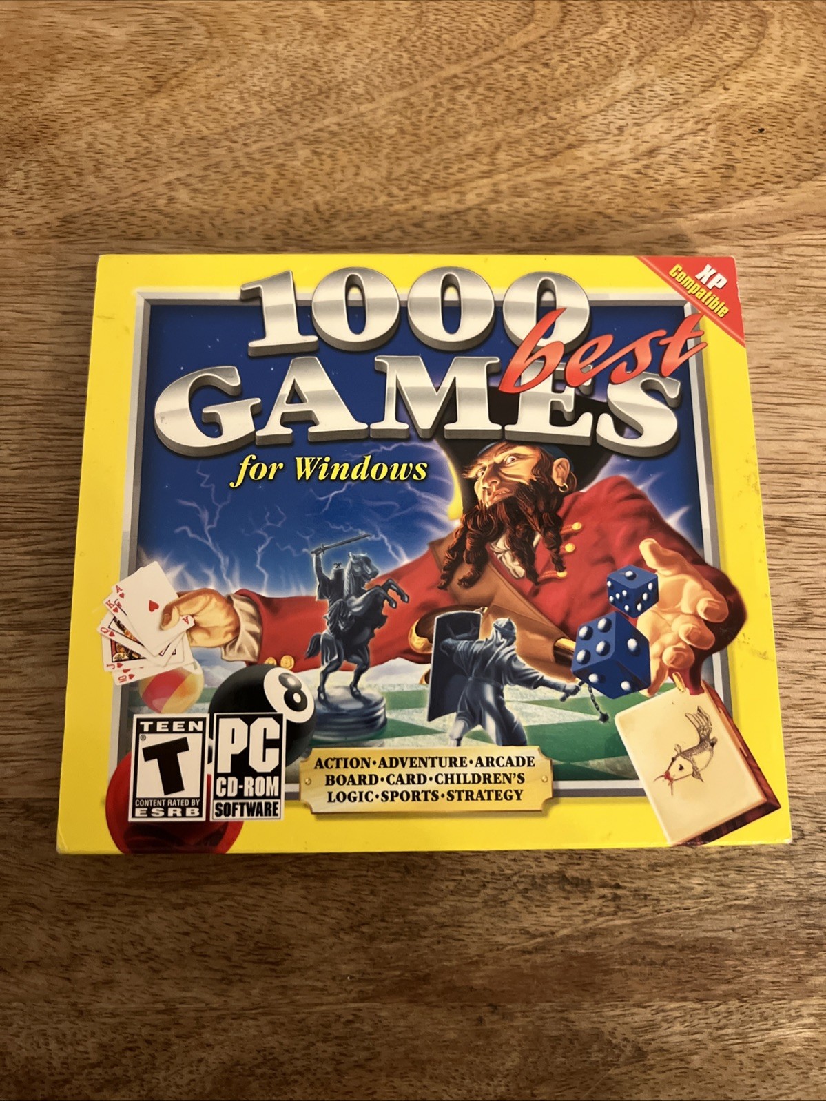 1000 Best Games for Windows - PC CD-Rom Computer Games - 2003