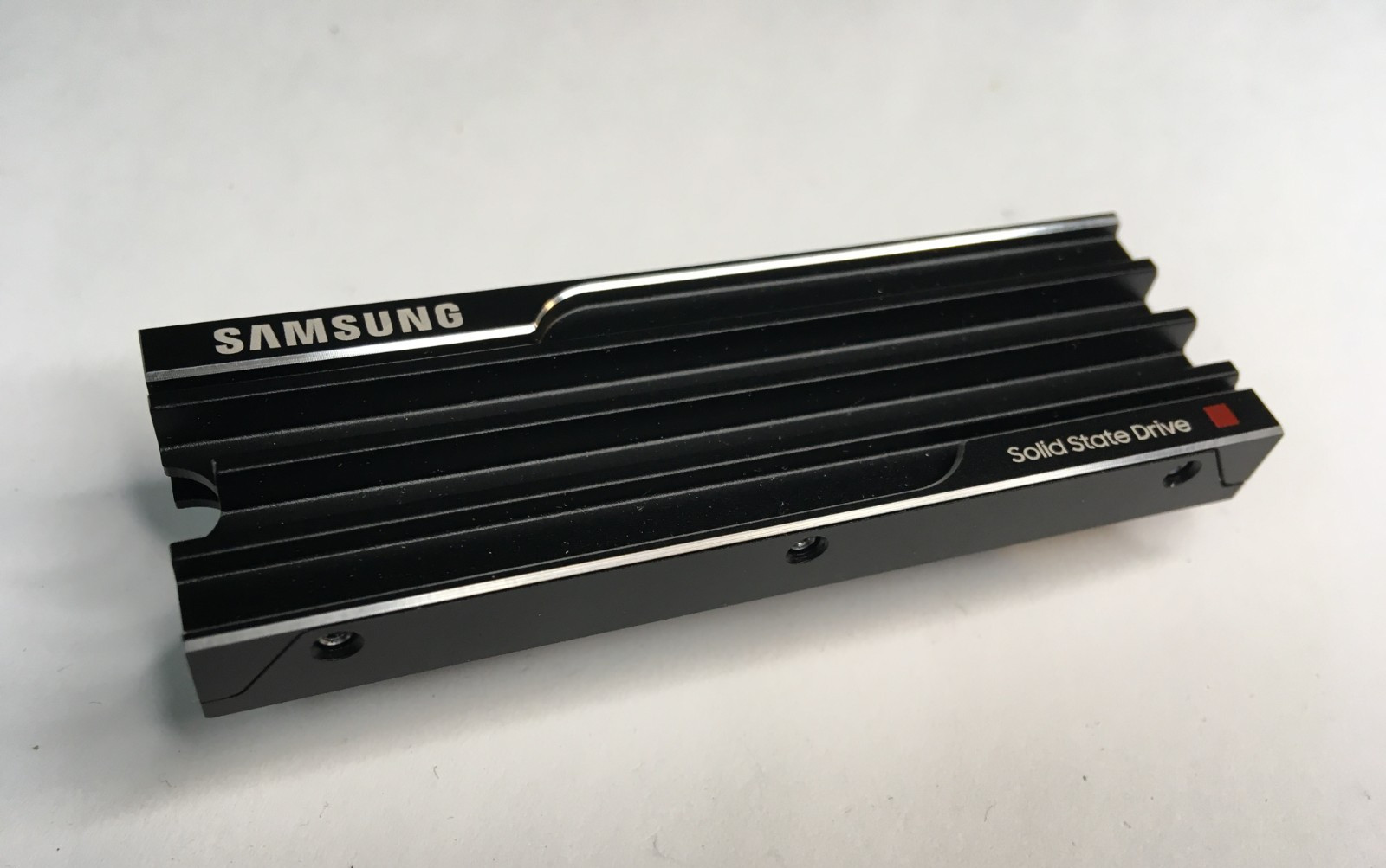 GENUINE SAMSUNG HEATSINK WITH SCREWS FOR 2280 NVME SSD *NO DRIVE HEATSINK ONLY*