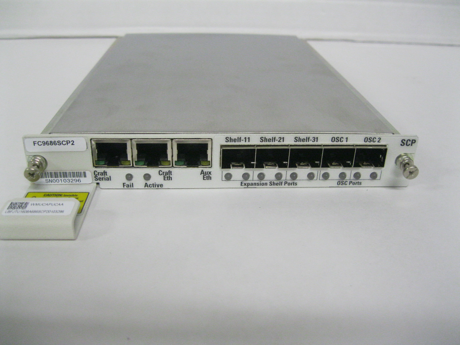 Fujitsu FC9686SCP2 Flashwave 7120 SCP WMUCAPUCAA OPT System Control Processor 