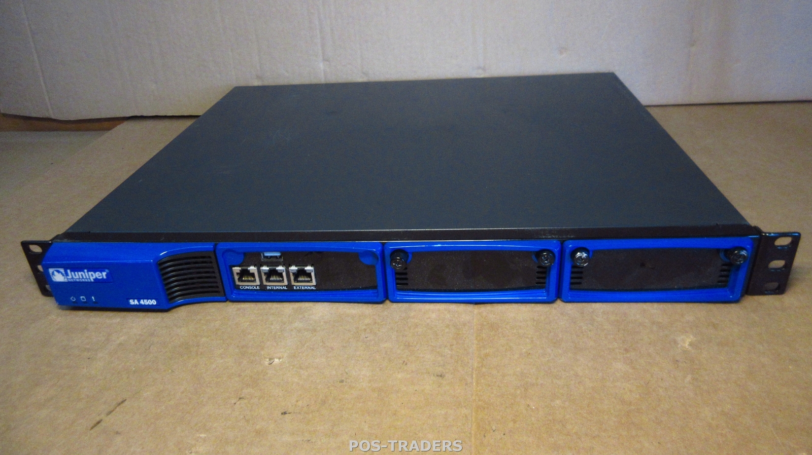 Juniper SA4500 2-Port Gigabit SSL VPN Firewall Secure Access Appliance + RM EARS