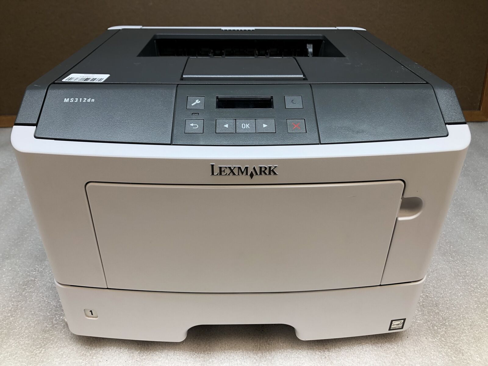 Lexmark MS312dn Workgroup Duplex Laser Printer with TONER & ONLY 1.6K Pgs TESTED