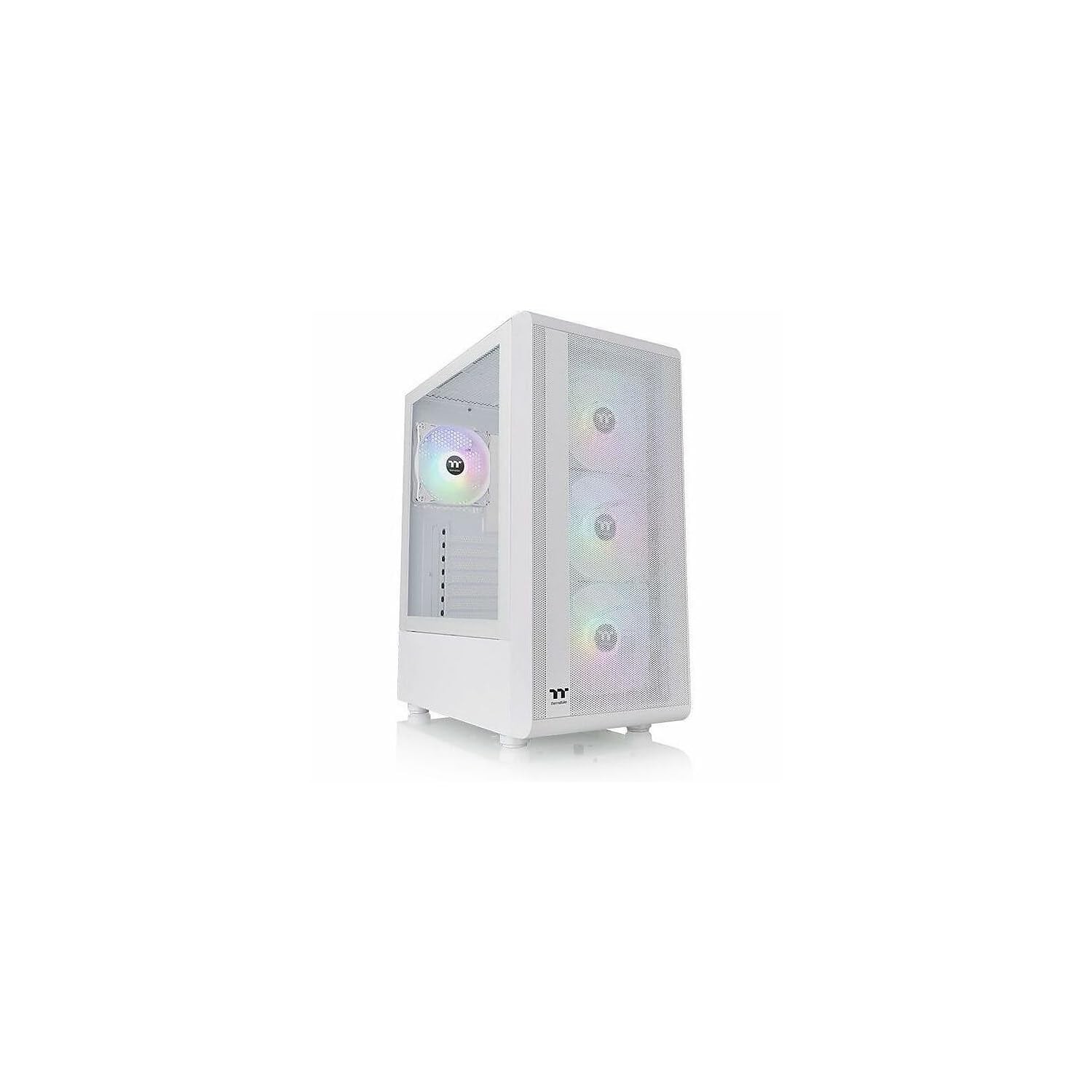 S200 Plus TG ARGB Mid Tower Case with Tempered Glass and Four RGB Fans