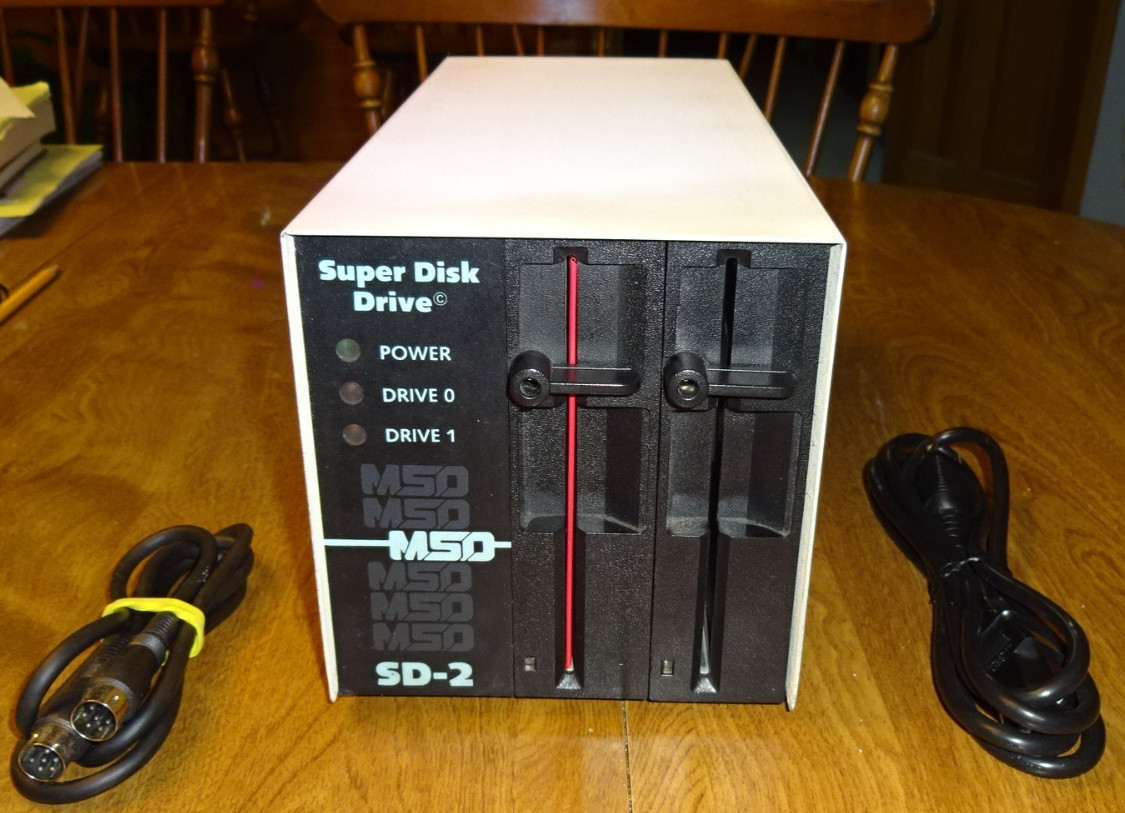 MSD SD2 Commodore Dual Super Disk Drive 5.25 inch floppy