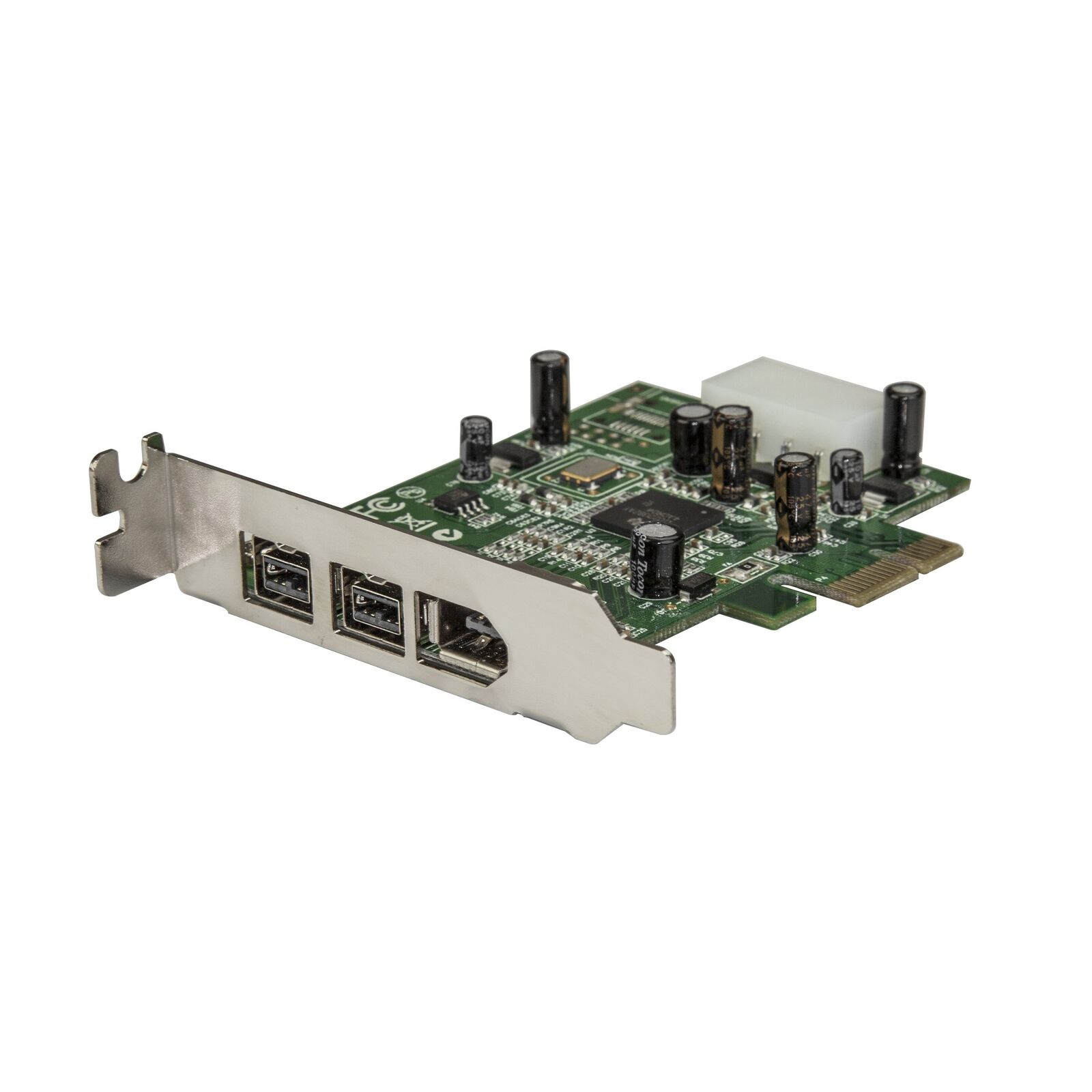 StarTech.com 3 Port 2b 1a Low Profile 1394 PCI Express FireWire Card Adapter - P